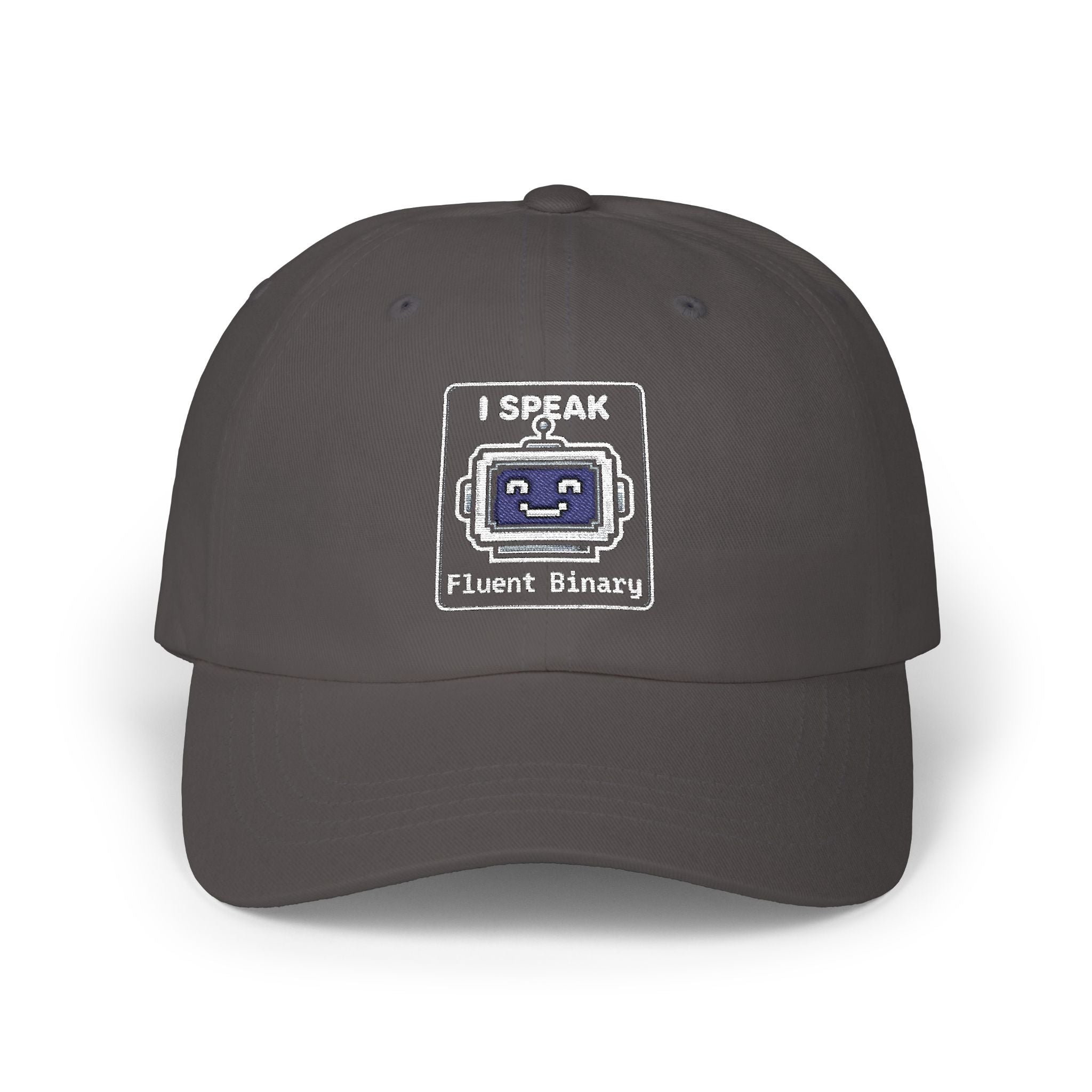 "I Speak Fluent Binary" Tech Humor Funny IT Baseball Hat/Cap
