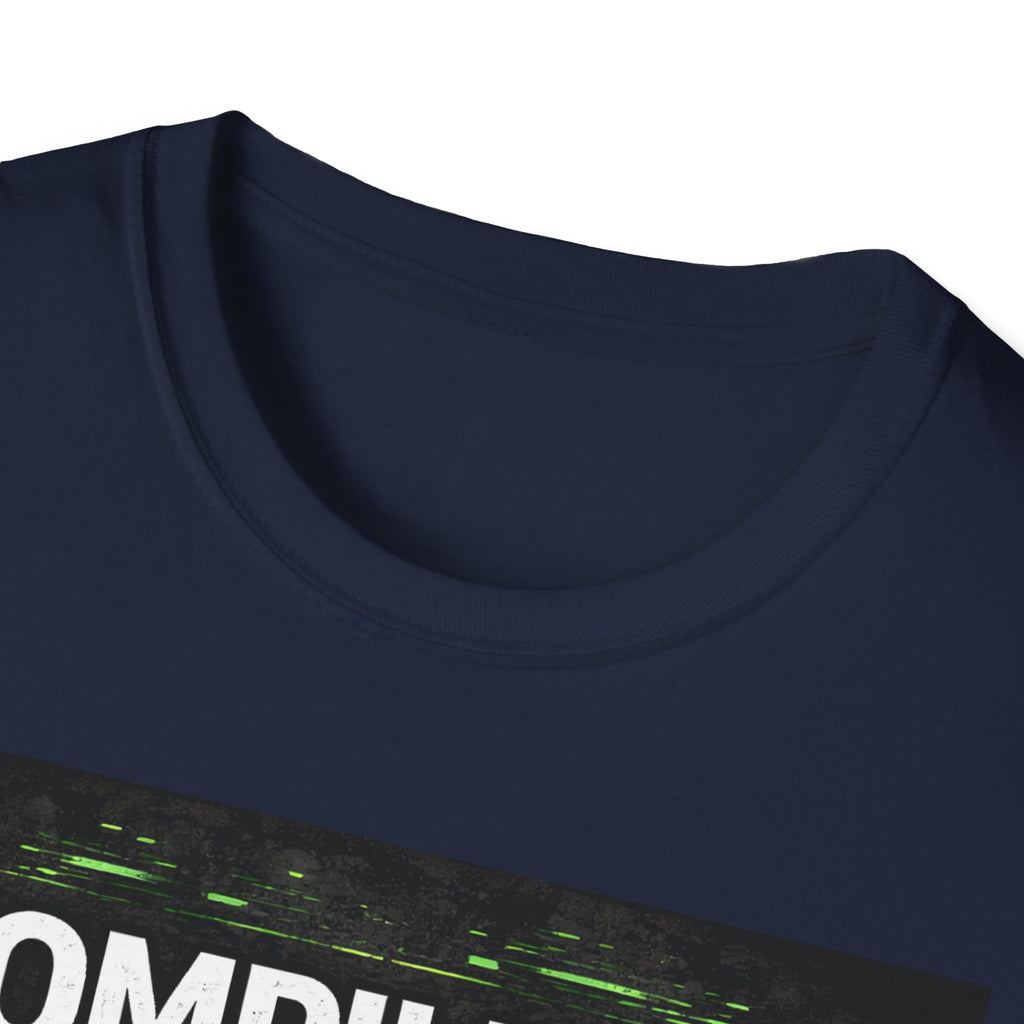 "Compiling... Please Wait" Programmer Loading Graphic Tee Funny IT Tech Humor T-Shirt