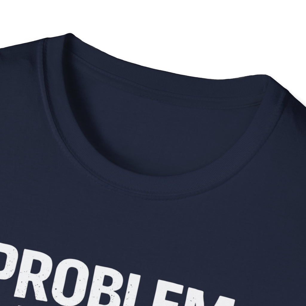 "Problem Exists Between Chair and Keyboard" Tech Humor T-Shirt — Funny Gamer/IT Tee