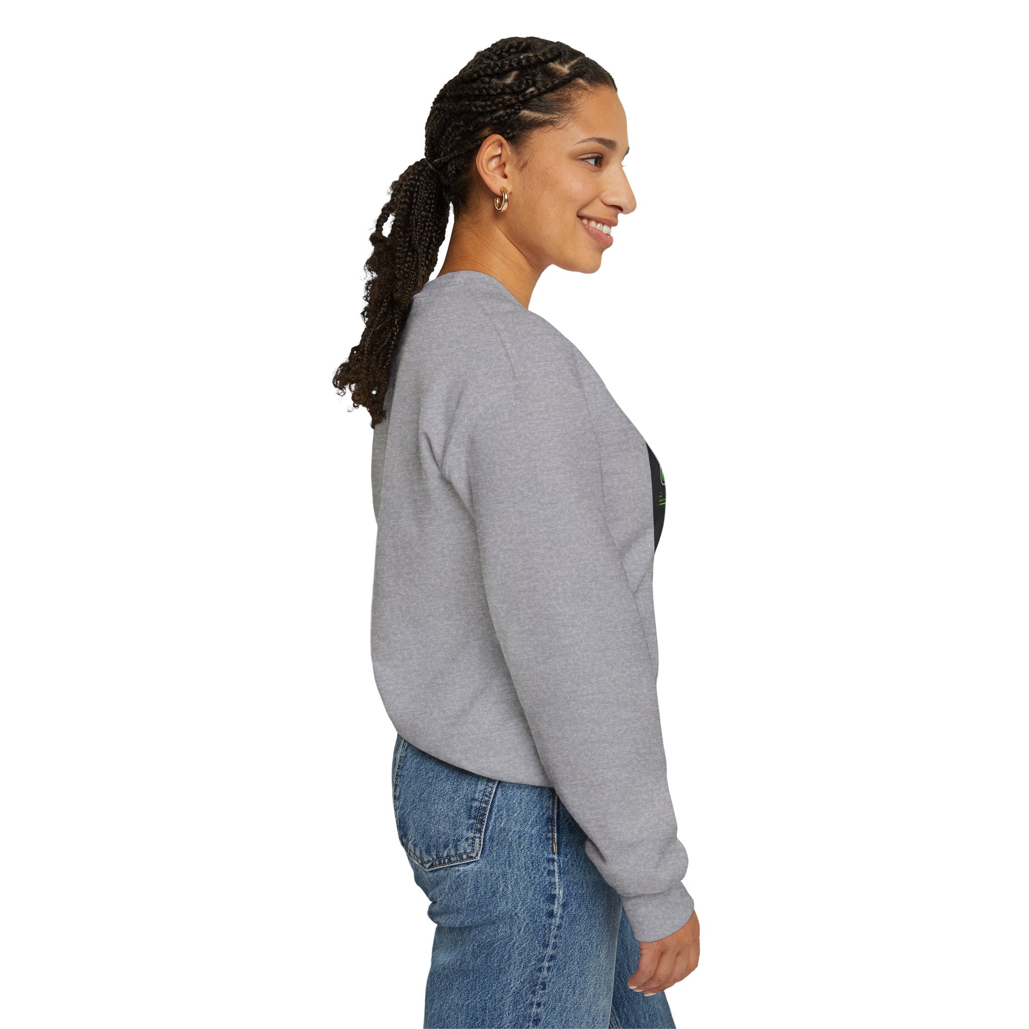 "Compiling... Please Wait" Tech Humor Crewneck Sweatshirt