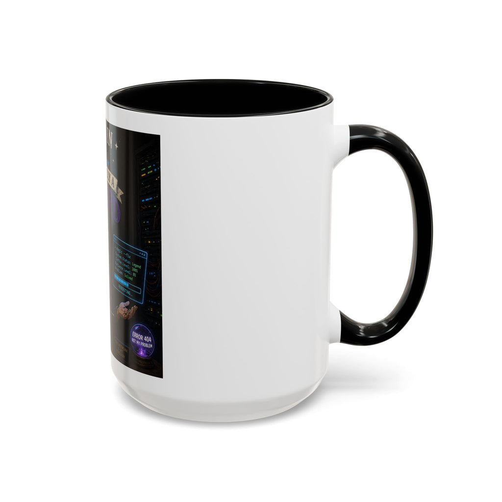 "I Work in IT... I'm Basically a Wizard" Funny IT Tech Support Humor Coffee Mug