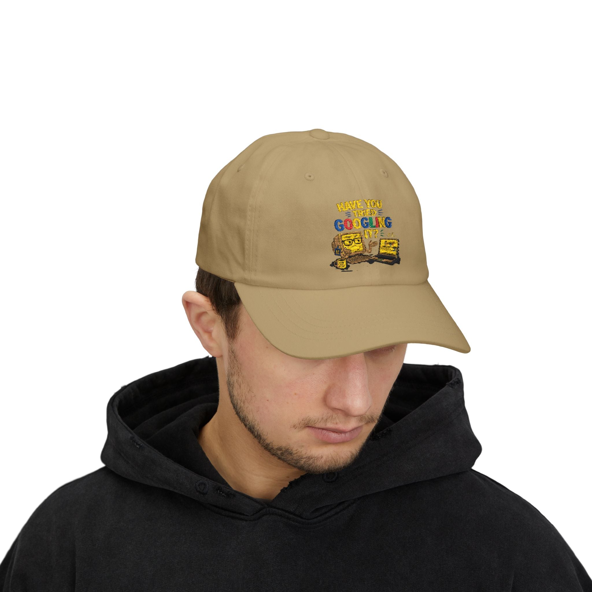 "Have You Tried Googling It?" Embroidered Casual Baseball Hat