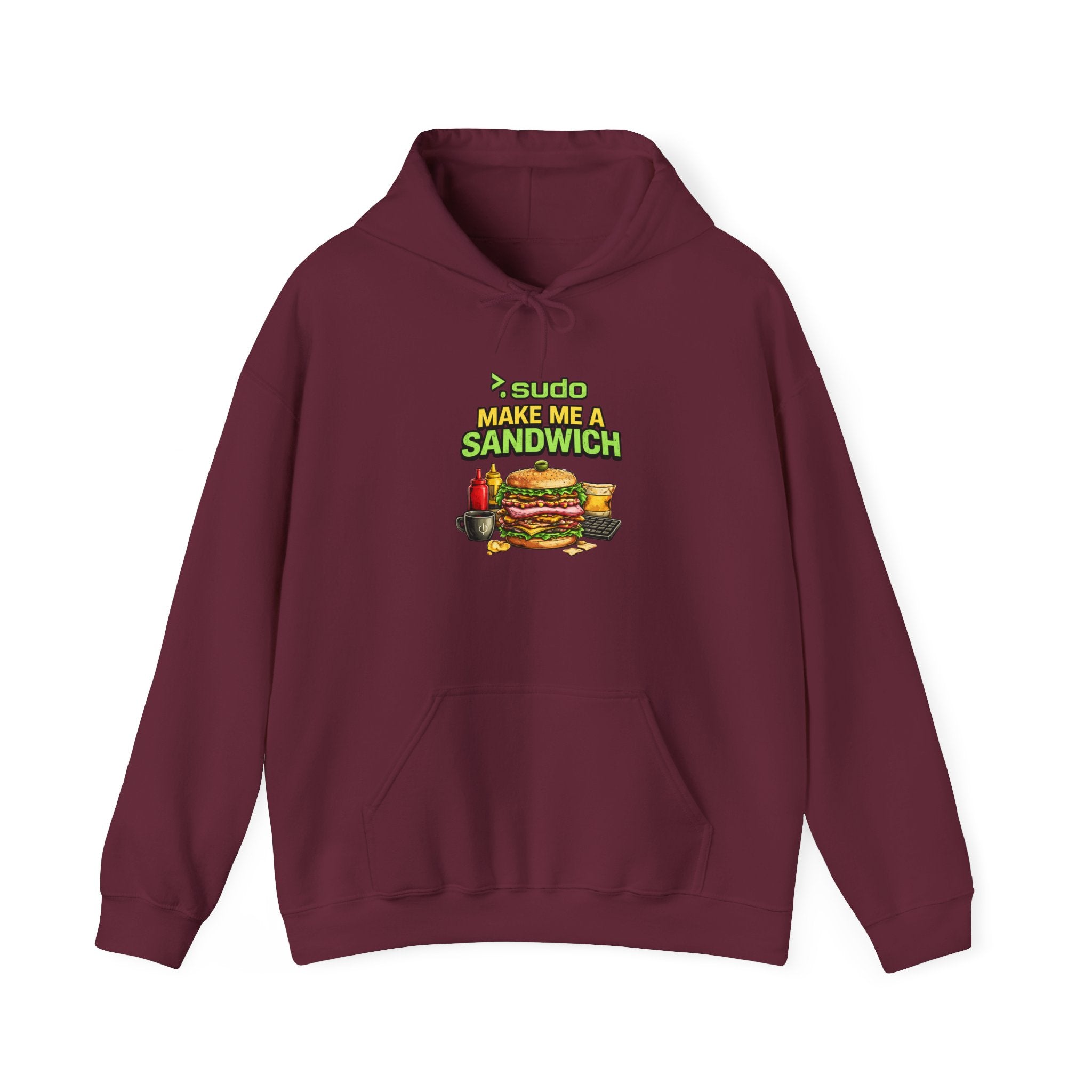 ">.Sudo Make Me A Sandwich" IT Humor Unisex Heavy Blend™ Hoodie