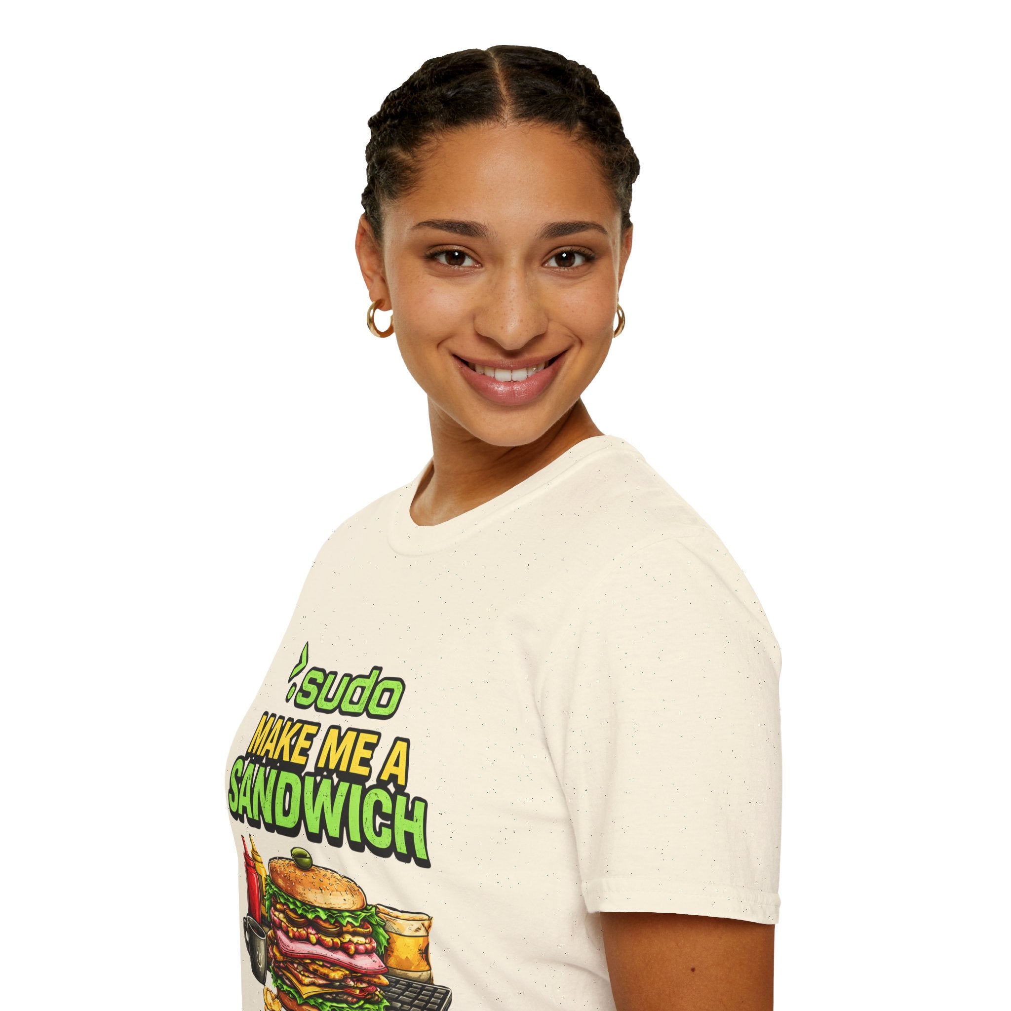 ">. Sudo Make Me a Sandwich" Funny IT T-Shirt — Programmer Tech Humor Tee