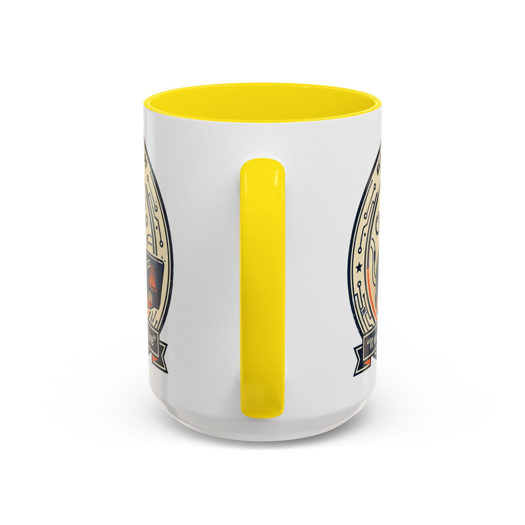 "I Fix: It Was Working Before" IT Humor Accent Coffee Mug (11, 15oz)