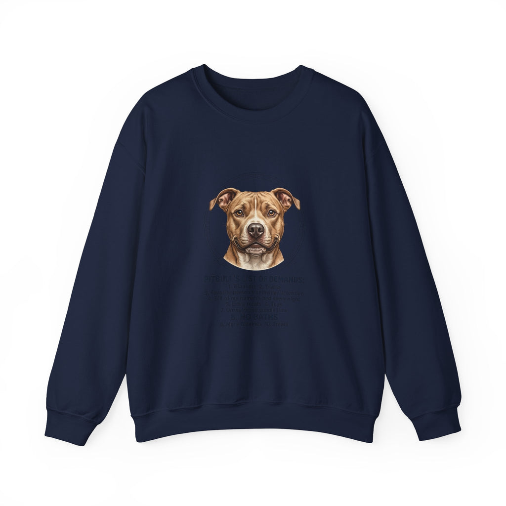 Pitbull Mom Sweatshirt | dog mom, fur baby, rescue pride