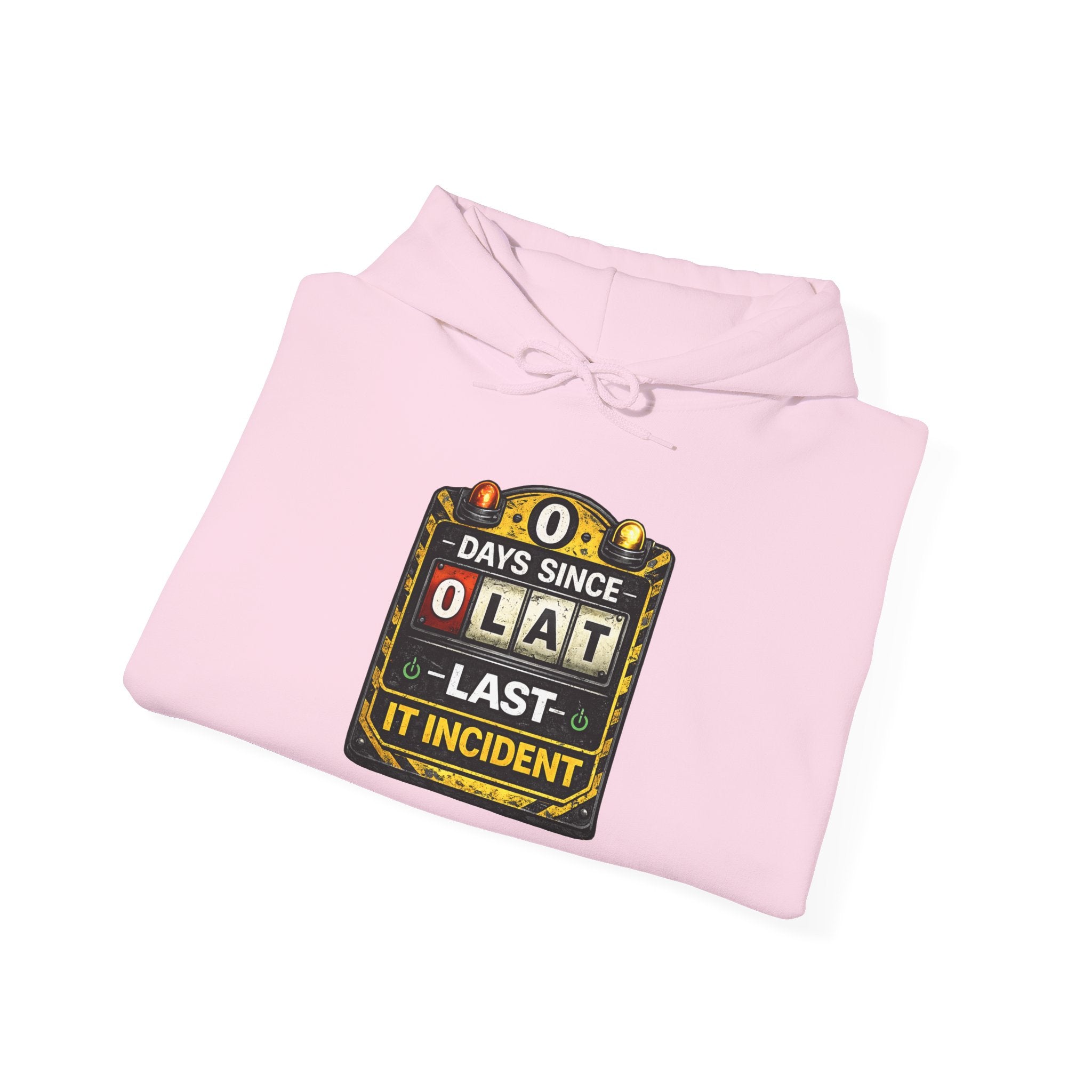 "0 Days Since Last IT Incident" Tech Humor Unisex Heavy Blend™ Hoodie