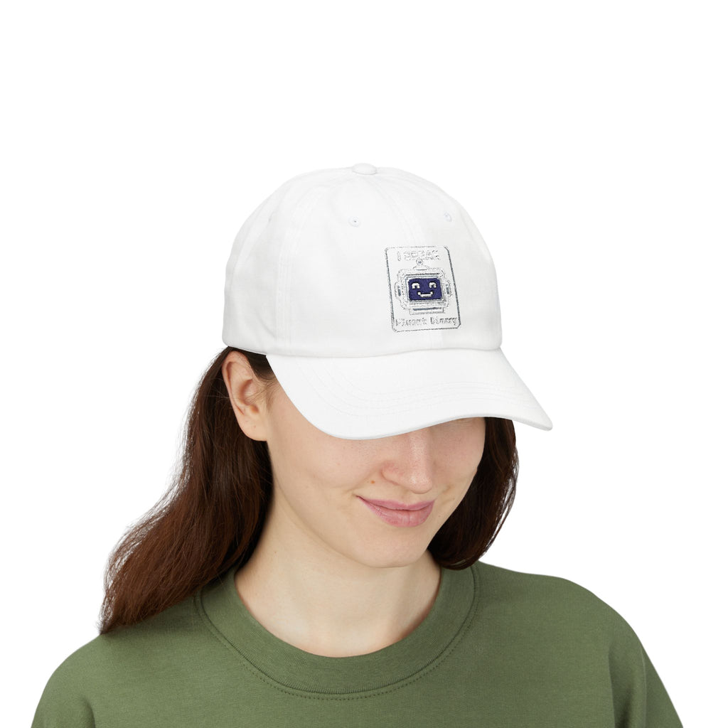 "I Speak Fluent Binary" Tech Humor Funny IT Baseball Hat/Cap