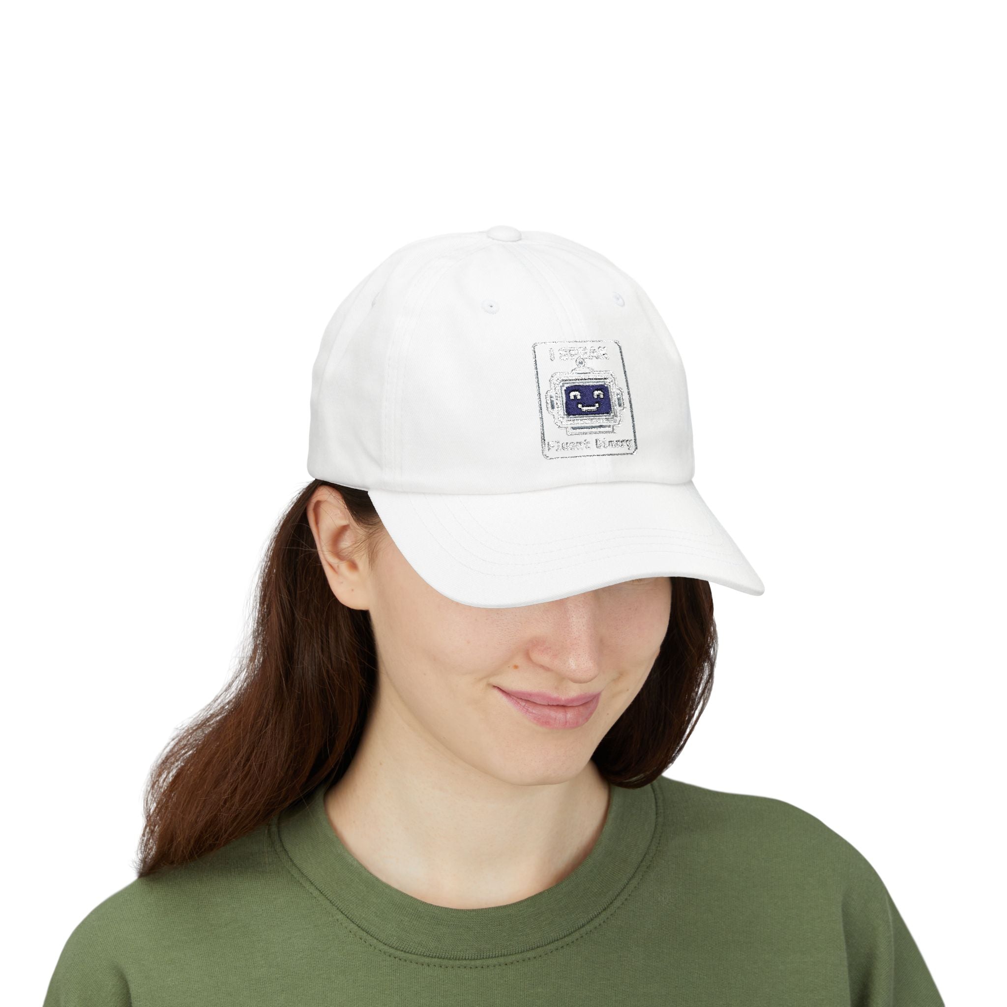 "I Speak Fluent Binary" Tech Humor Funny IT Baseball Hat/Cap