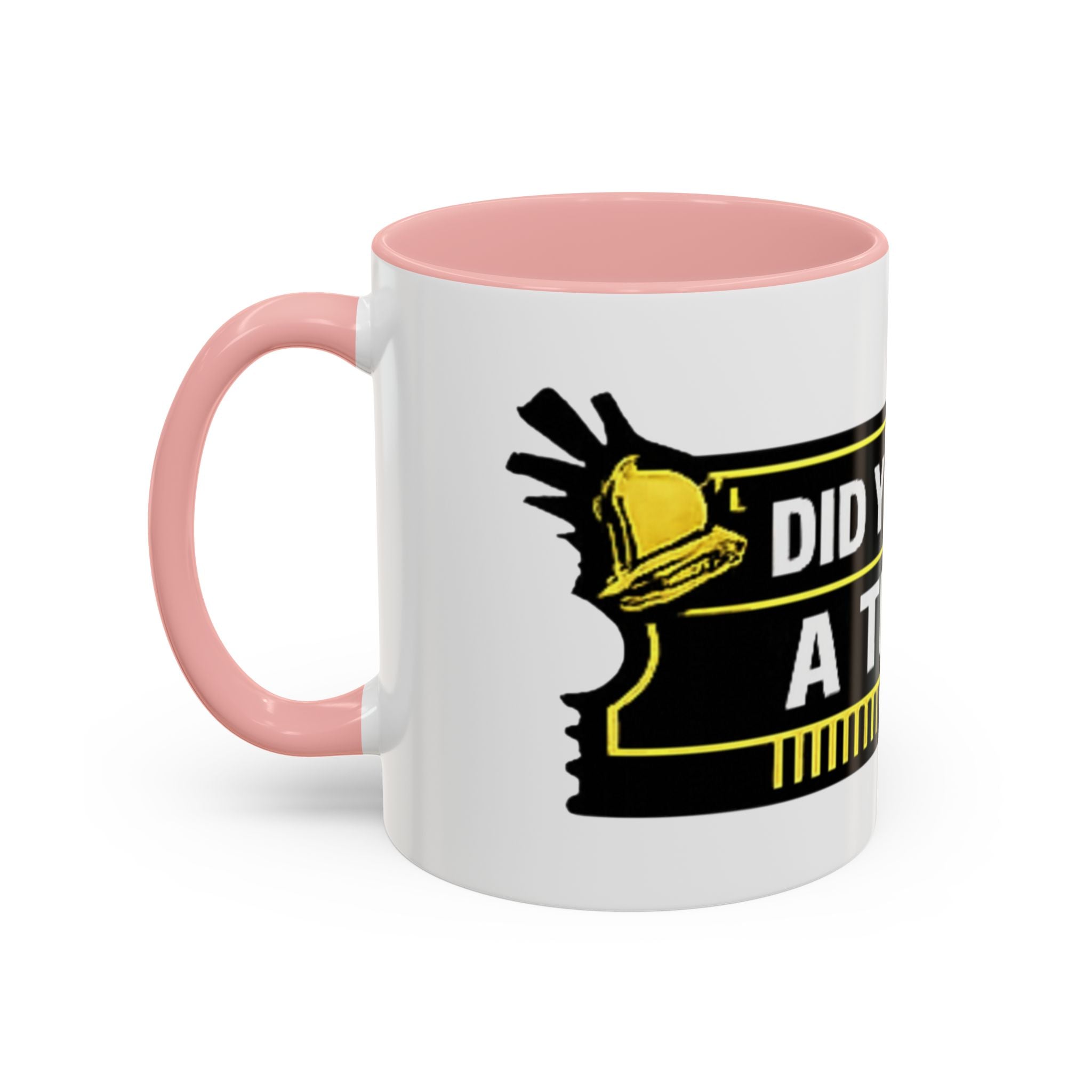 "Did You Submit a Ticket?" Accent Coffee Mug — Support Desk Humor, IT Helpdesk Gift (11/15oz)
