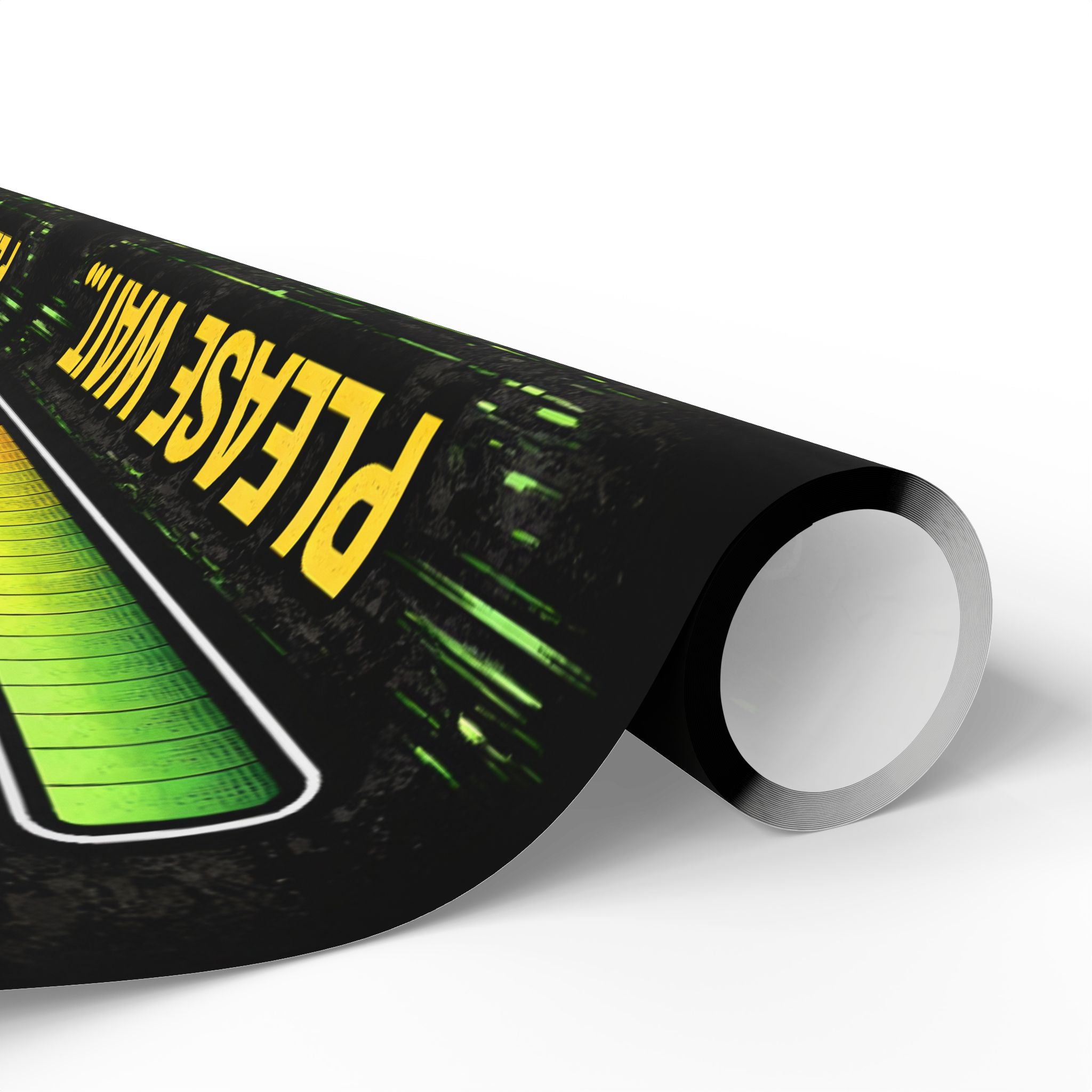 "Compiling...Please Wait" Funny IT Holiday Gift Wrap Tech Humor Office Gift Wrapping Paper