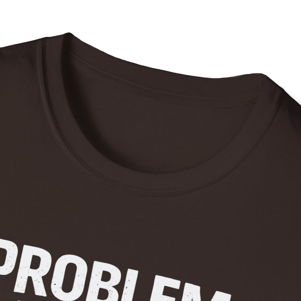 "Problem Exists Between Chair and Keyboard" Tech Humor T-Shirt — Funny Gamer/IT Tee
