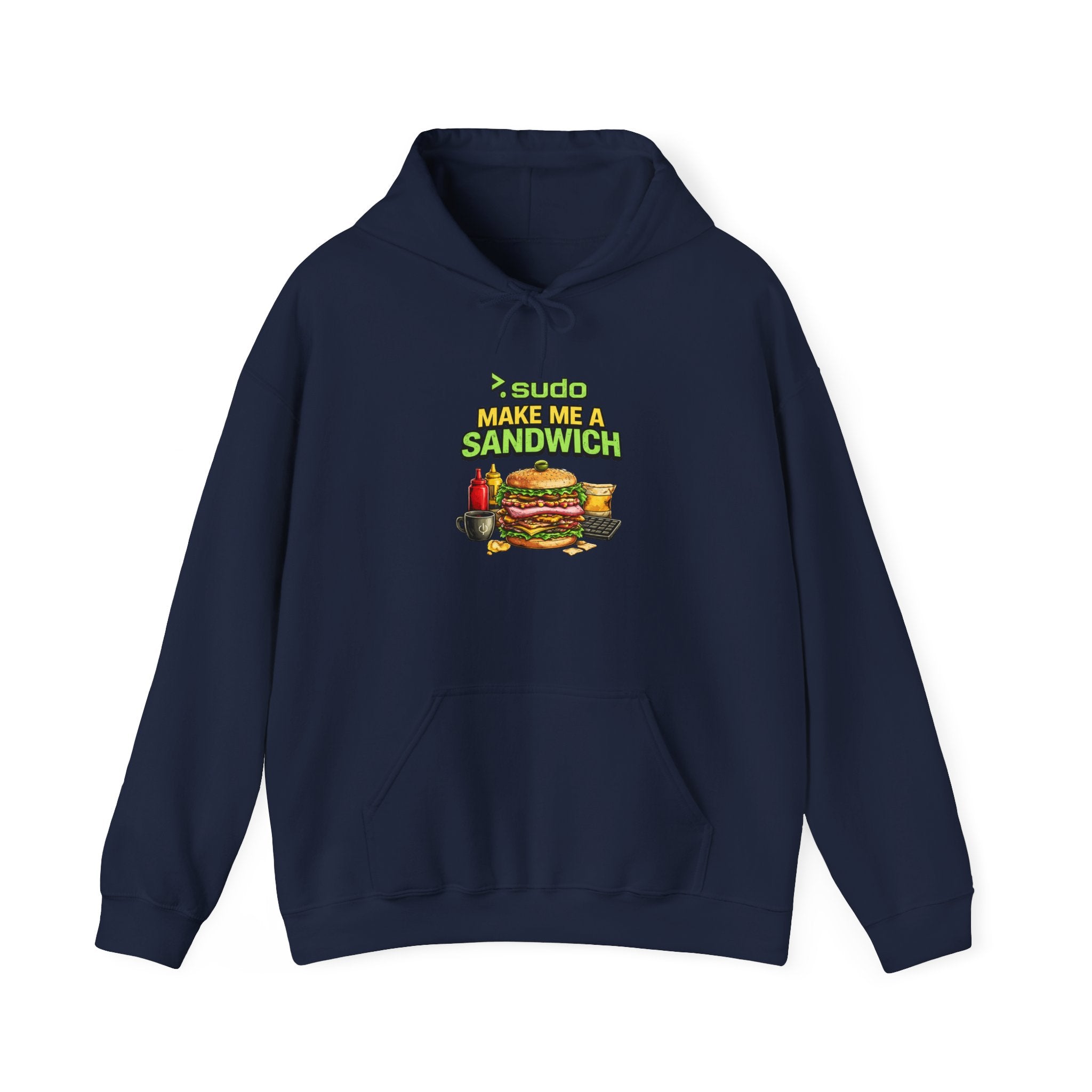 ">.Sudo Make Me A Sandwich" IT Humor Unisex Heavy Blend™ Hoodie