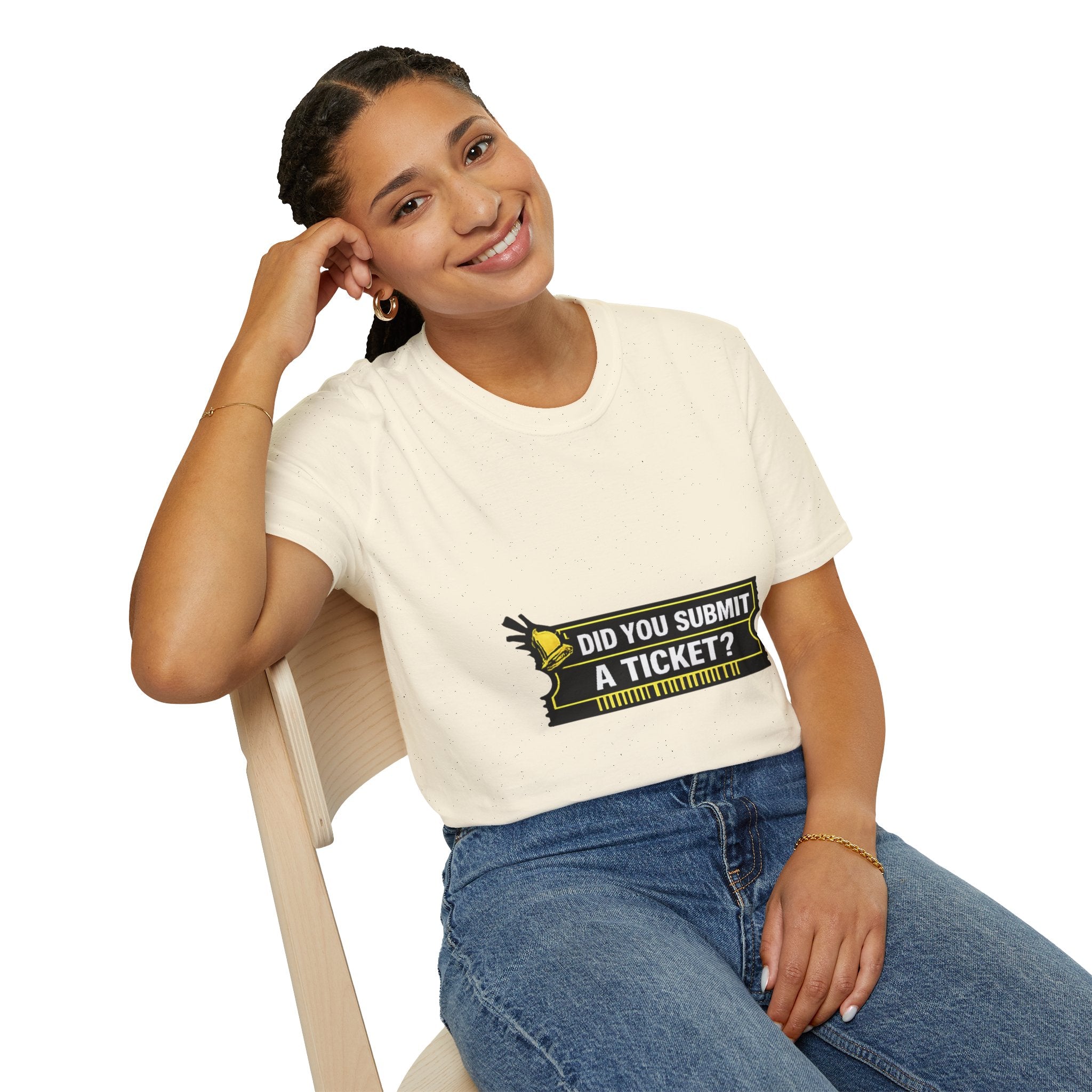 "Did You Submit a Ticket?" Funny IT T-Shirt - IT Support Helpdesk Tech Humor Tee