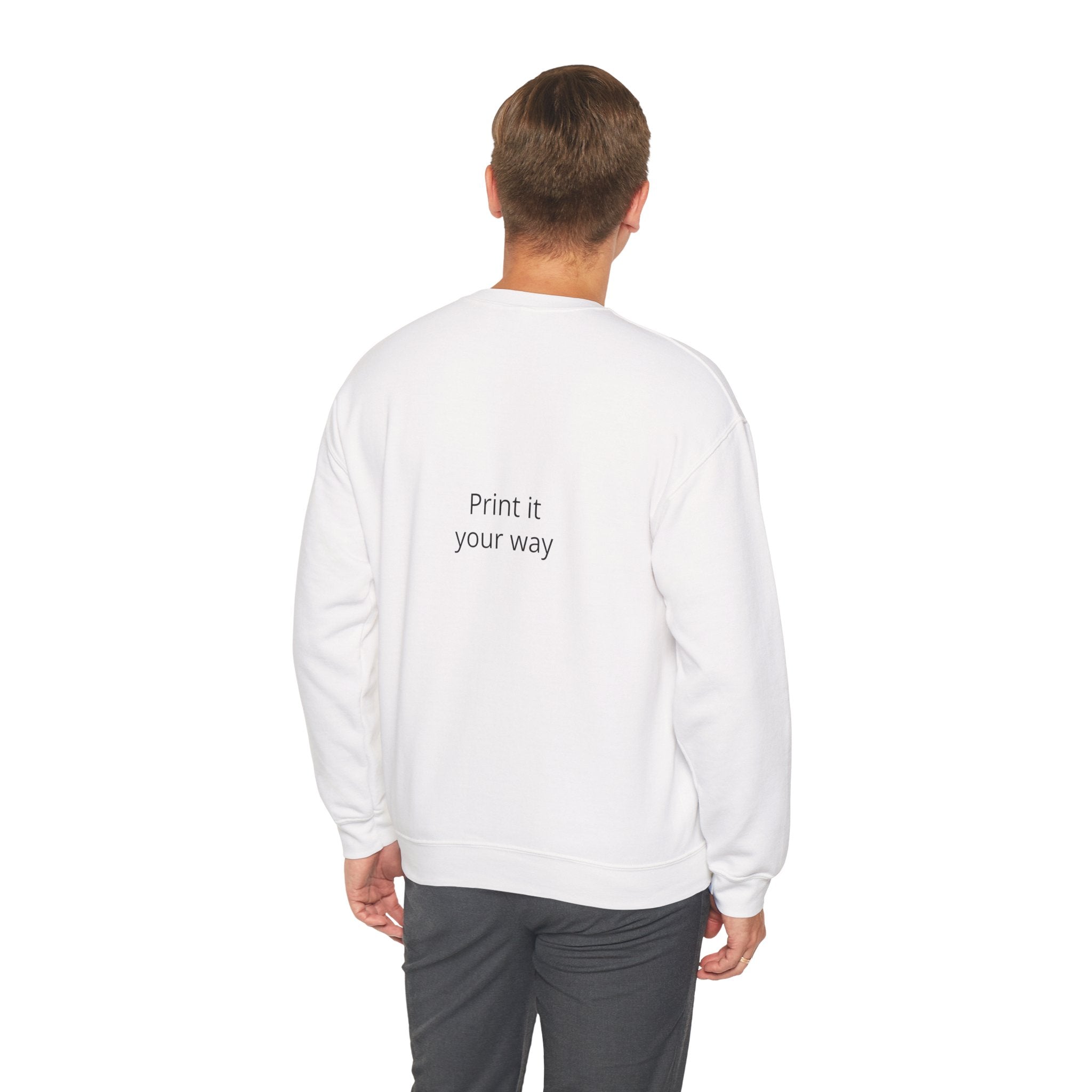 "404: Motivation Not Found" Funny Tech Graphic Crewneck Sweatshirt