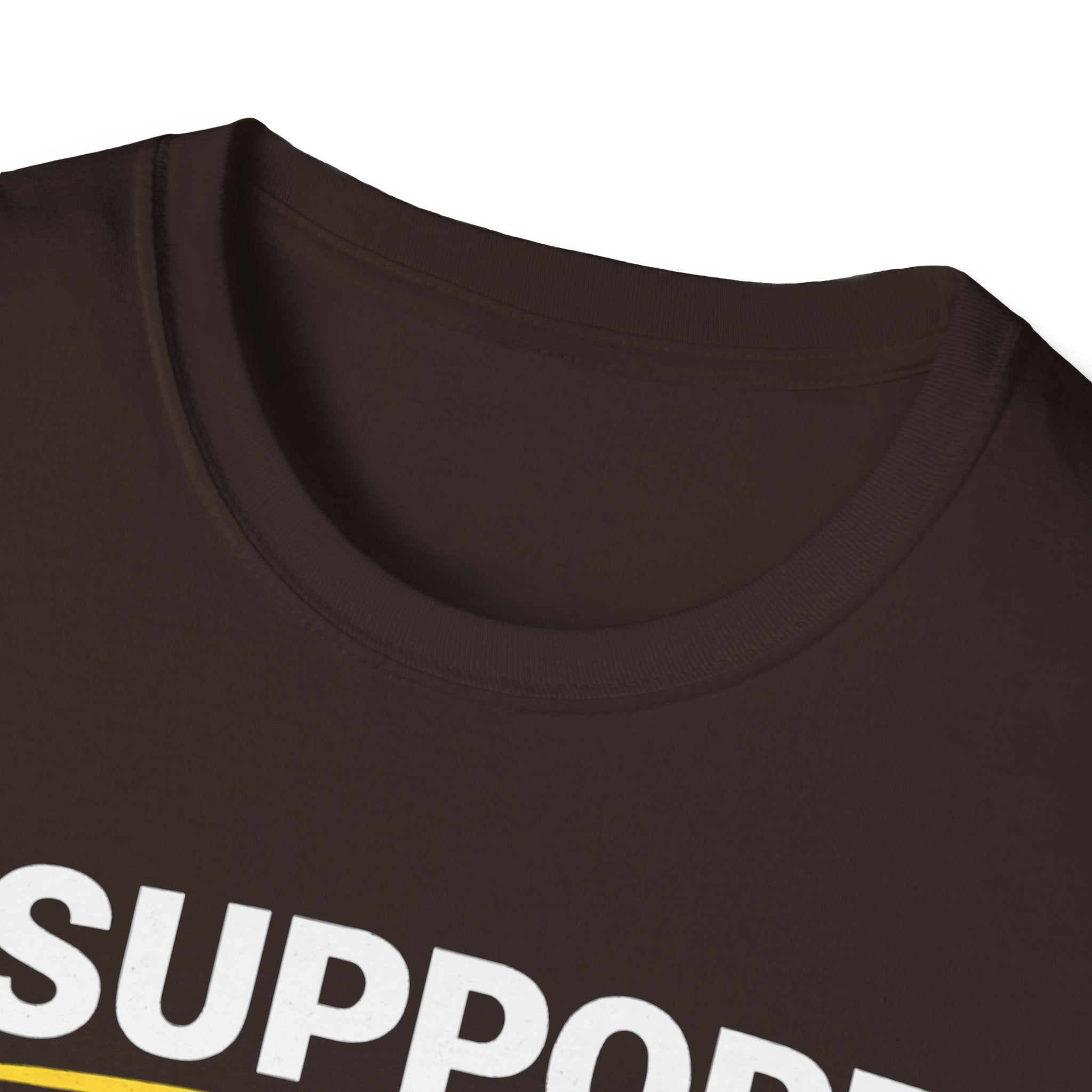 "I Support End Users... Emotionally" T-Shirt — Funny IT Tech Support Humor Tee