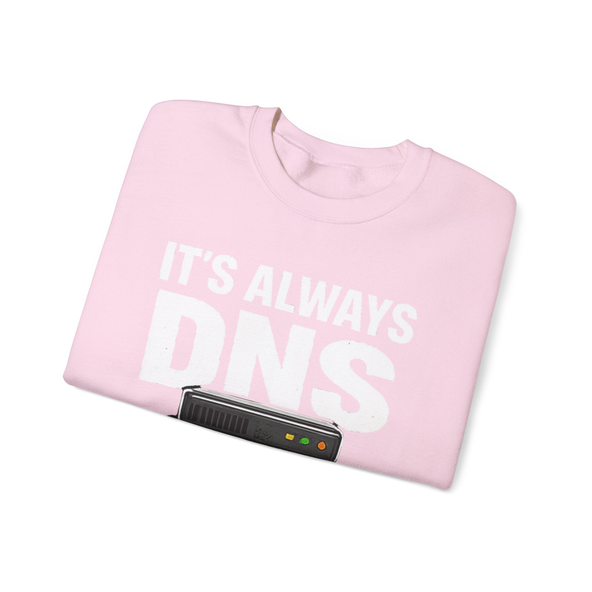 "Its Always DNS" Unisex Heavy Blend™ Crewneck Sweatshirt