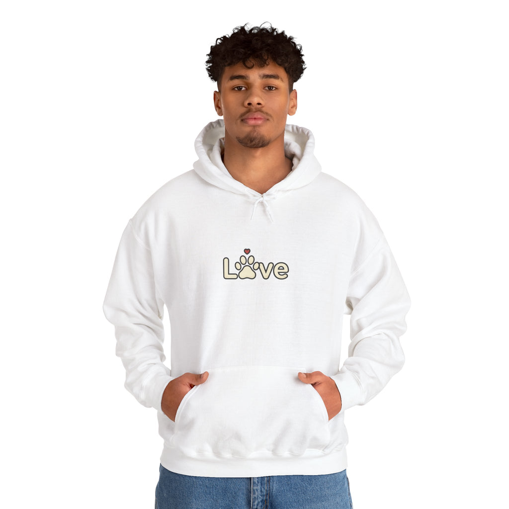 Dog Mom Love Hoodie | dog mom, fur baby, rescue pride