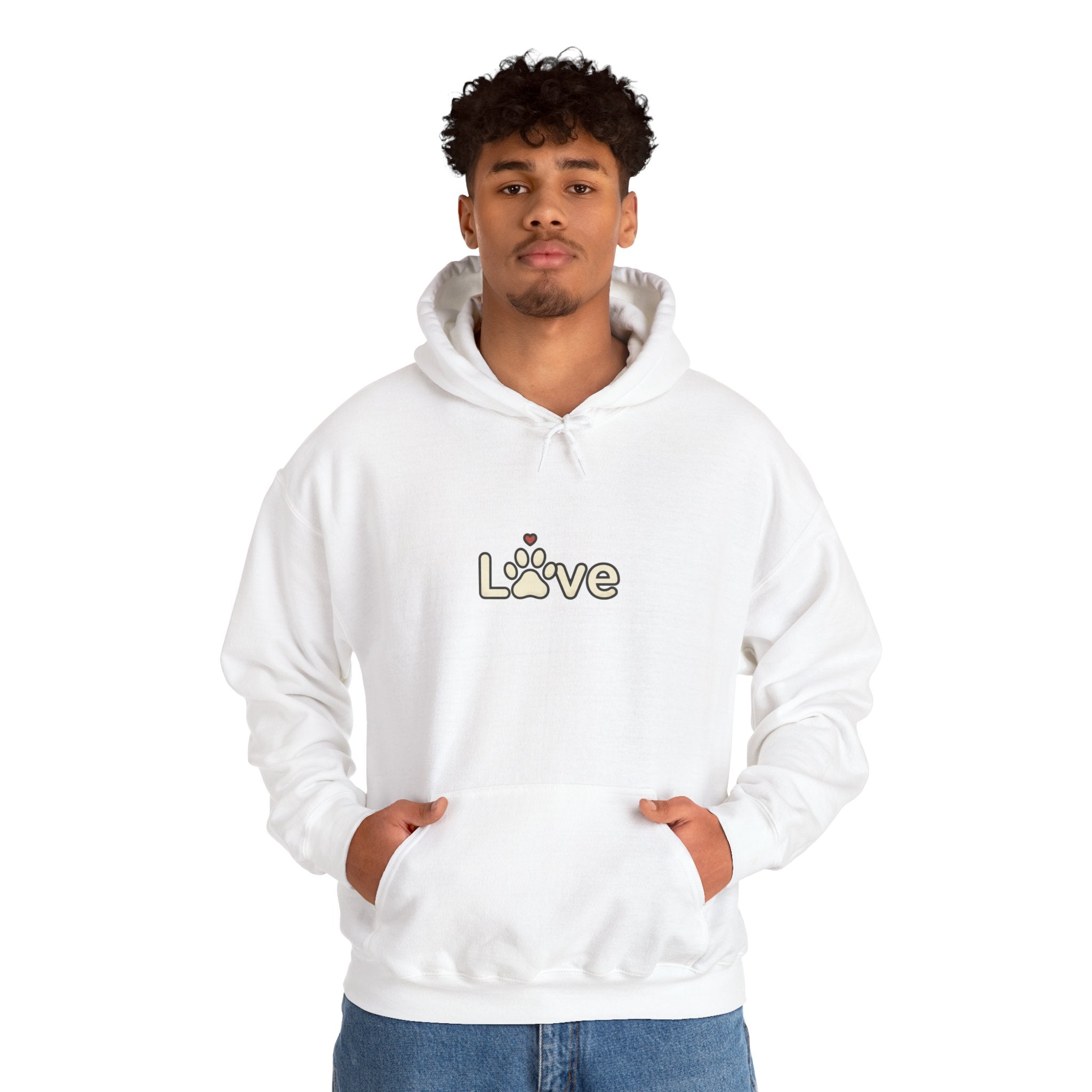 Dog Mom Love Hoodie | dog mom, fur baby, rescue pride