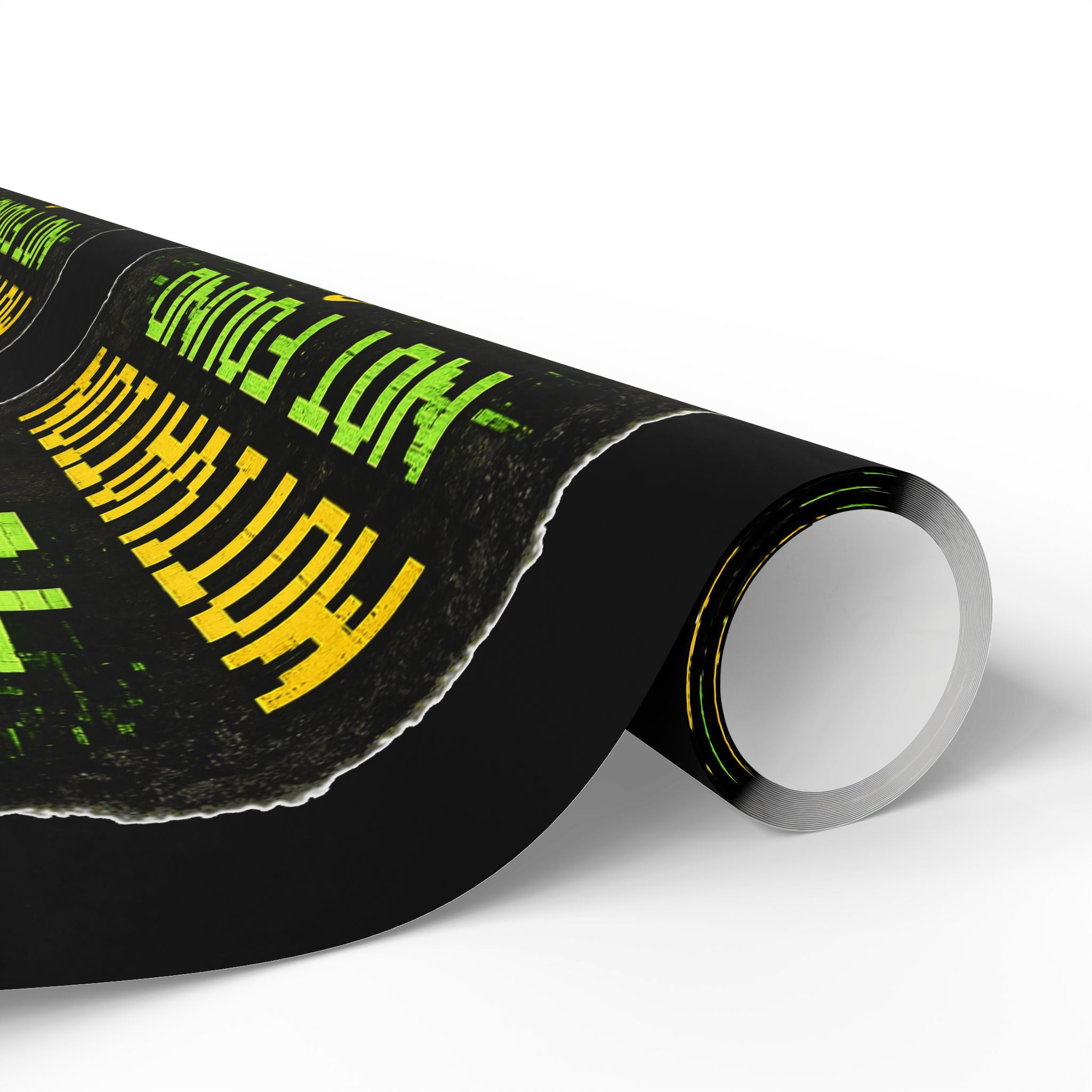 "404 Motivation Not Found" IT Tech Humor Error Pattern Gift Wrap Funny IT Wrapping Paper