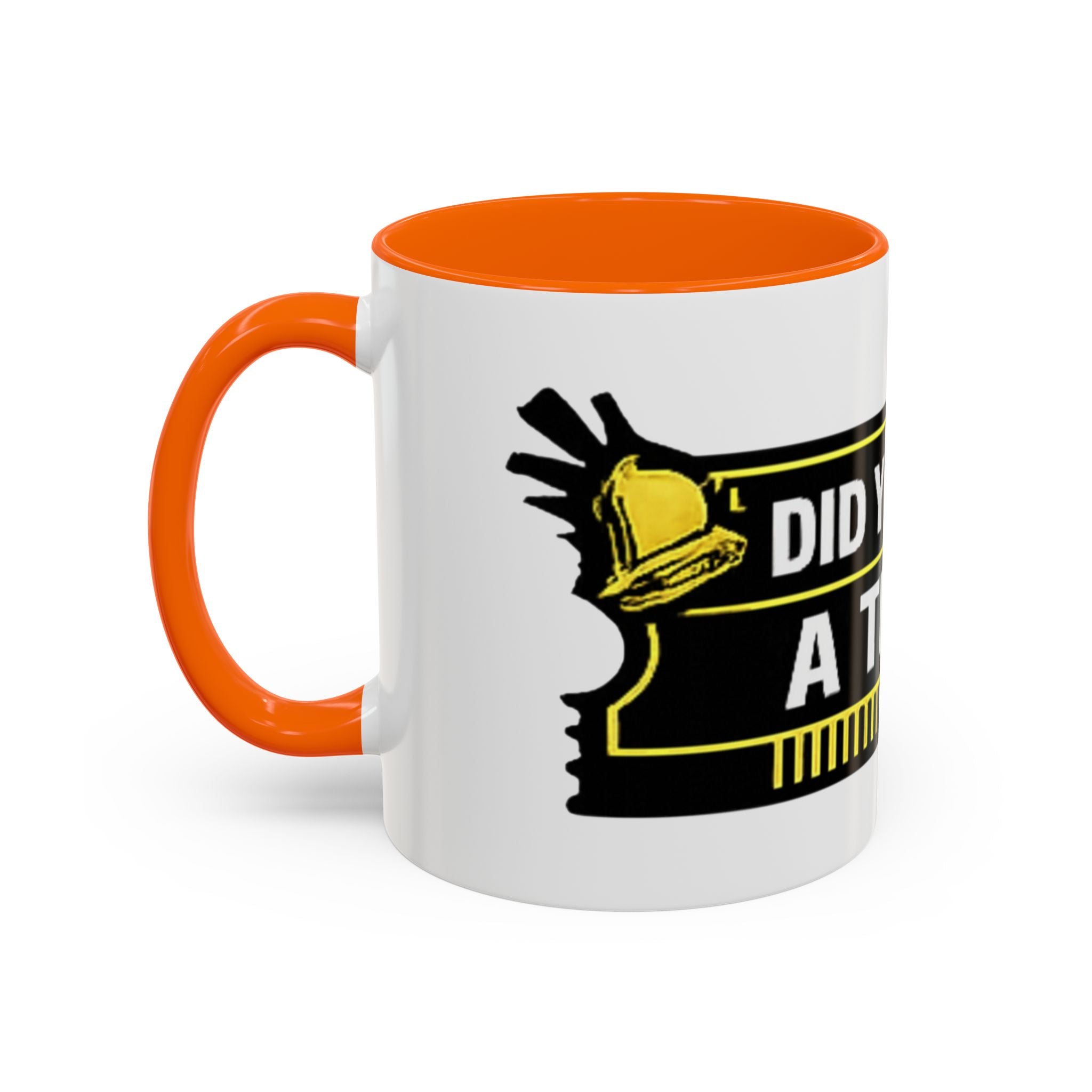 "Did You Submit a Ticket?" Accent Coffee Mug — Support Desk Humor, IT Helpdesk Gift (11/15oz)