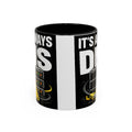 "It's Always DNS" IT Humor Accent Coffee Mug (11, 15oz)