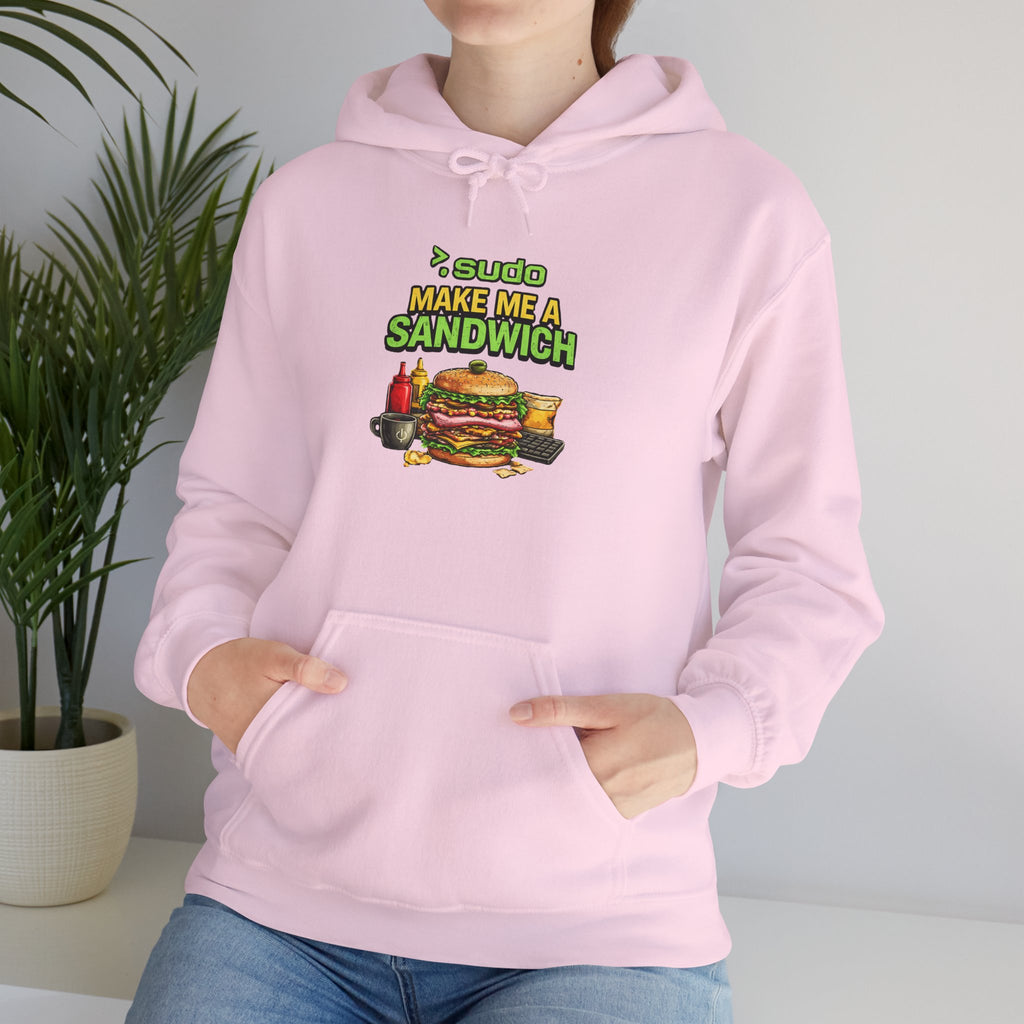 ">.Sudo Make Me A Sandwich" IT Humor Unisex Heavy Blend™ Hoodie