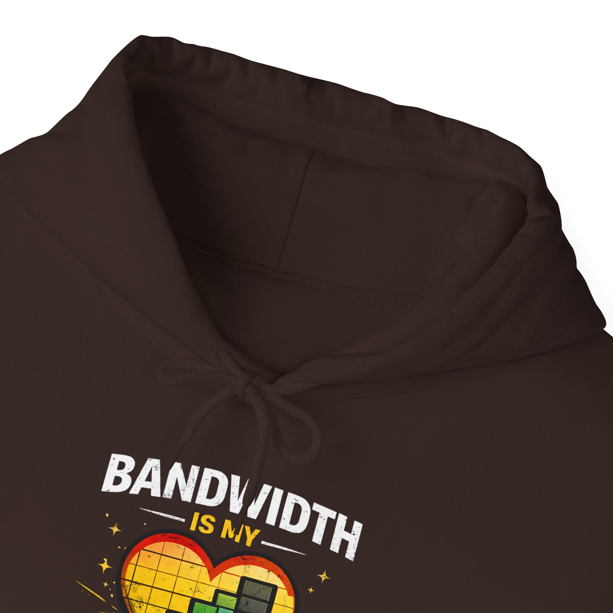 "Bandwidth is my Love Language" Tech Humor Unisex Heavy Blend™ Hoodie