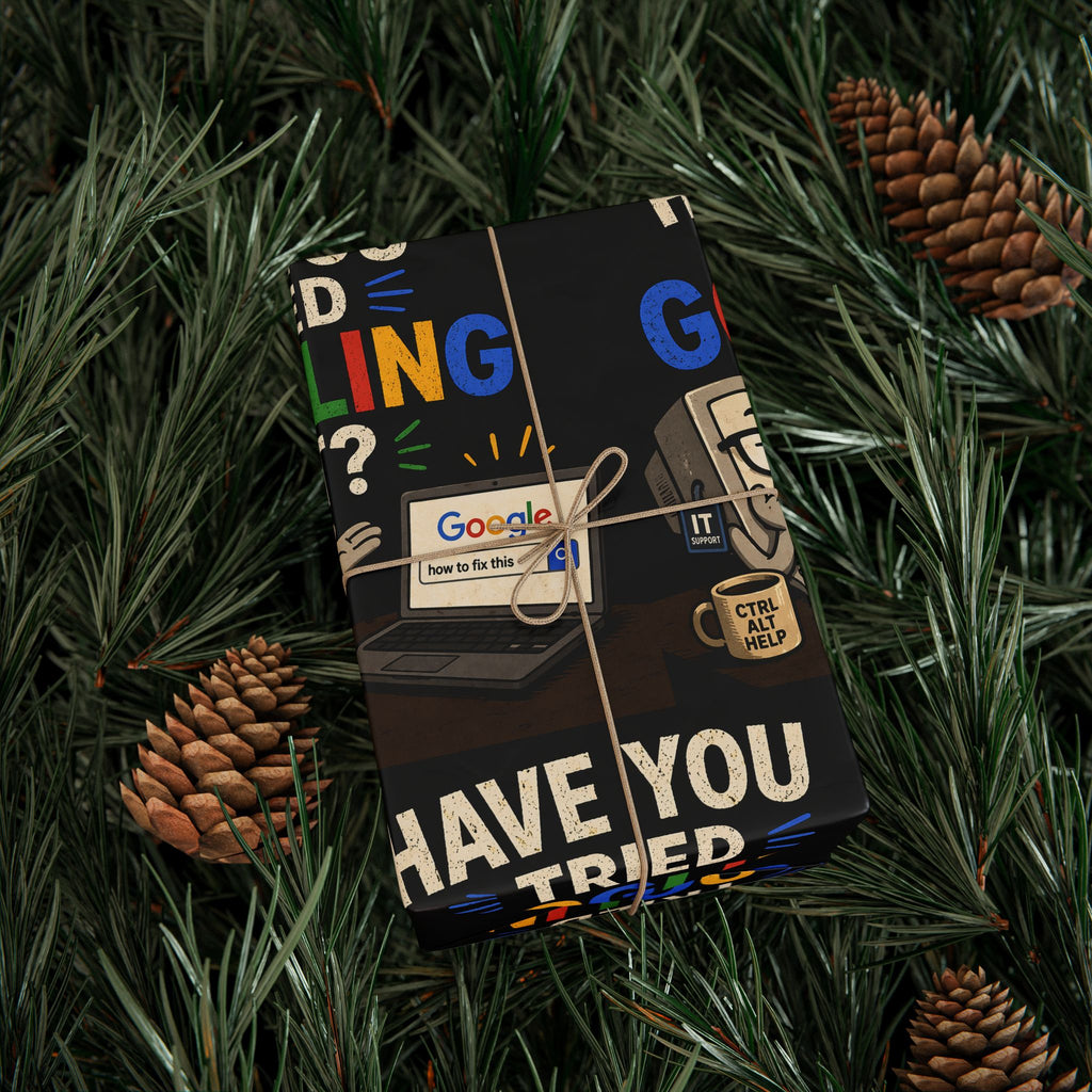 "Have You Tried Googling It?" (Gift Wrap Roll)