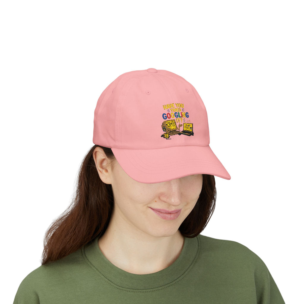 "Have You Tried Googling It?" Embroidered Casual Baseball Hat