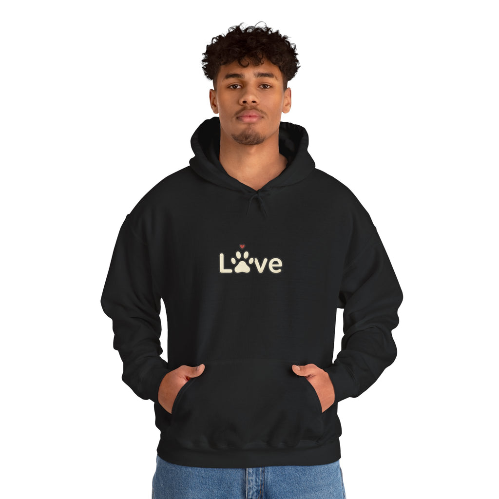 Dog Mom Love Hoodie | dog mom, fur baby, rescue pride