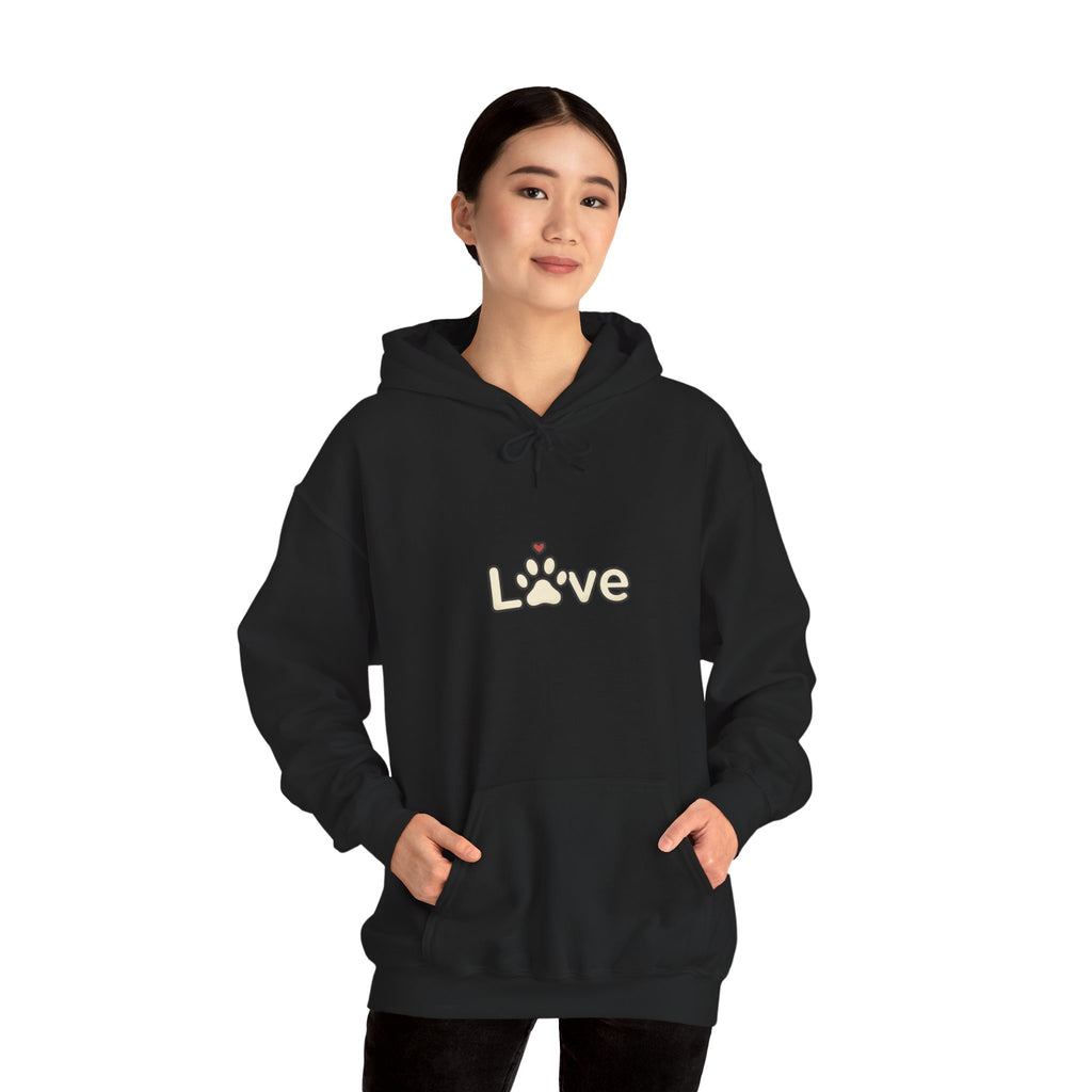 Dog Mom Love Hoodie | dog mom, fur baby, rescue pride