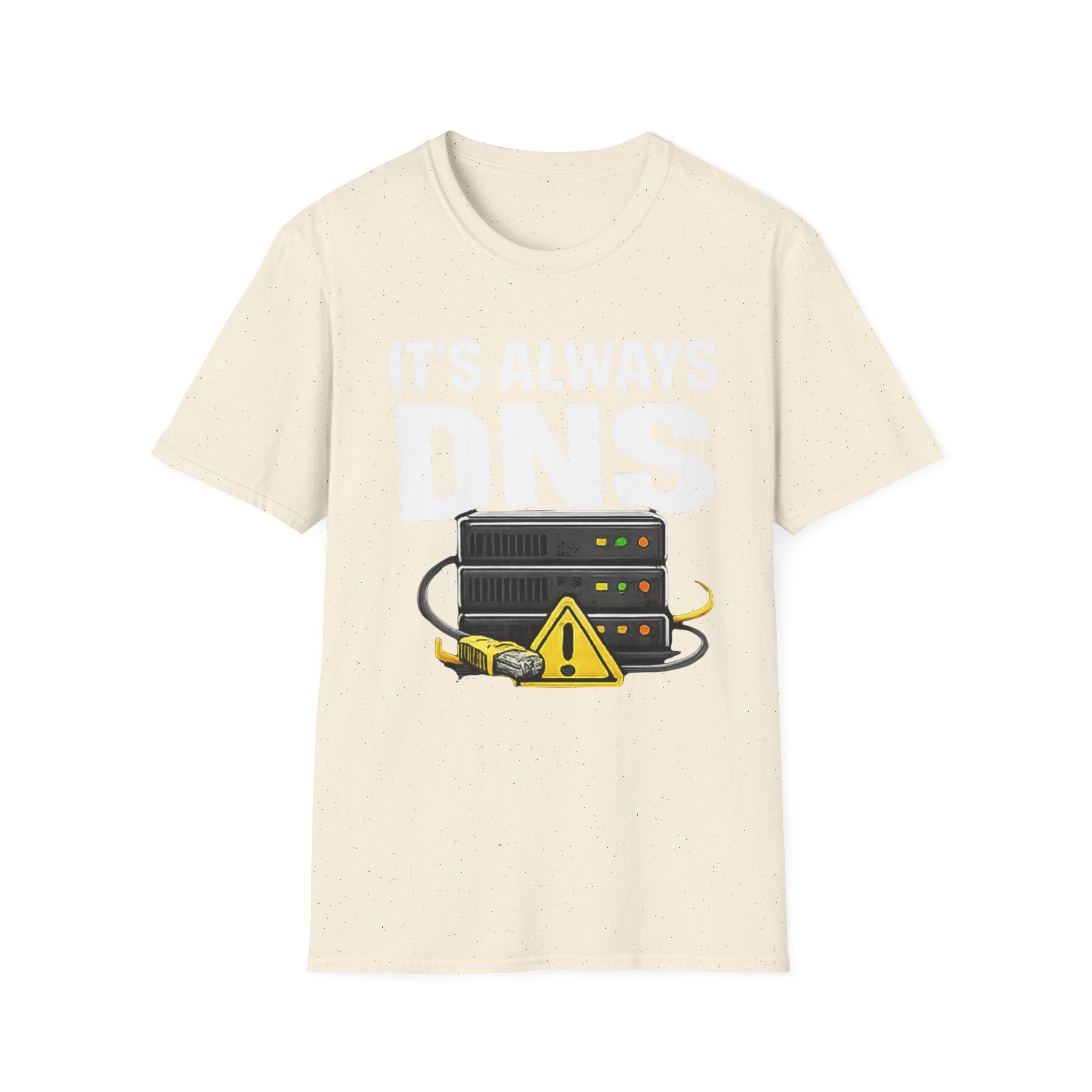 "It's Always DNS" Funny IT Tech Humor T-Shirt