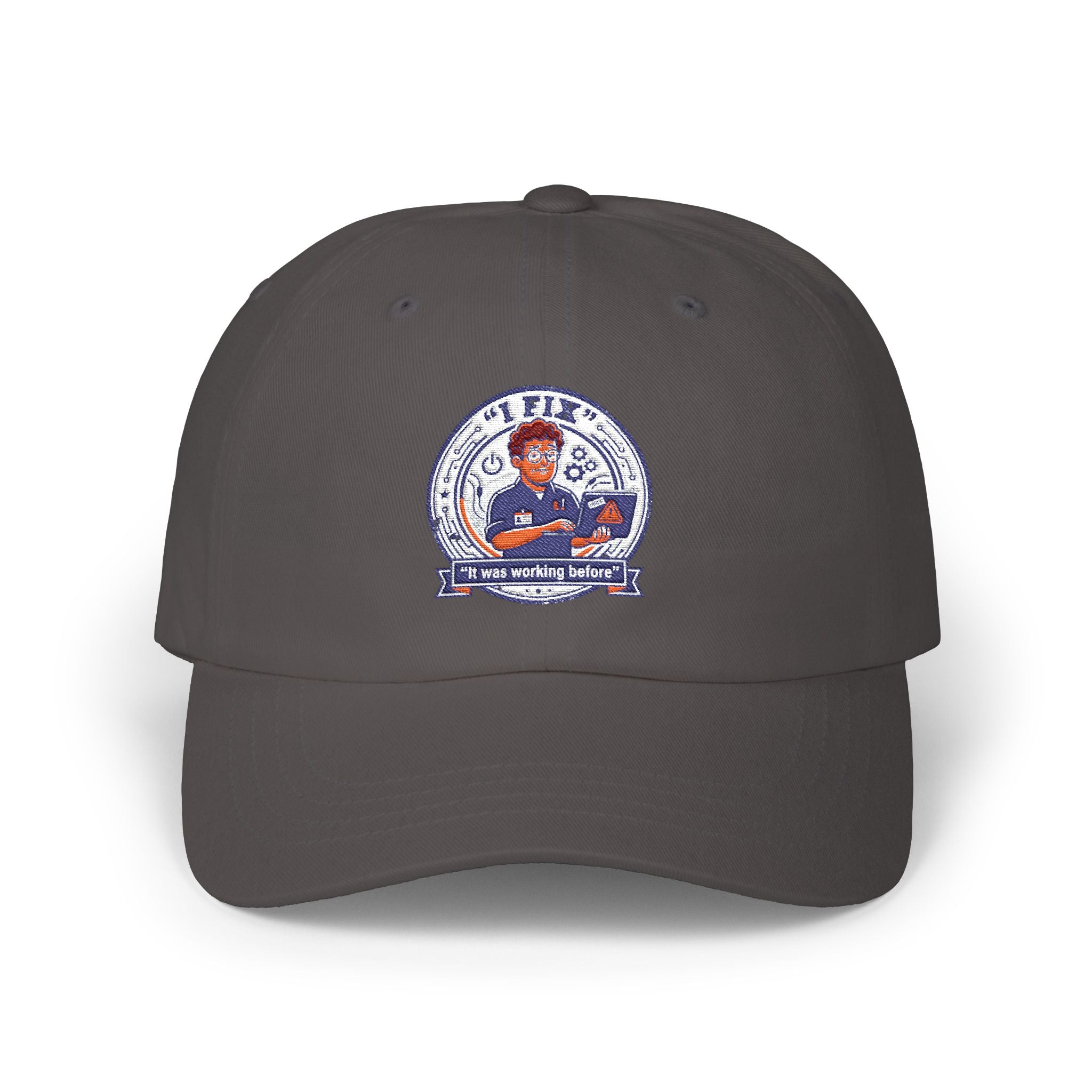 "I Fix: It Worked Before" Tech Humor Funny IT Baseball Hat/Cap