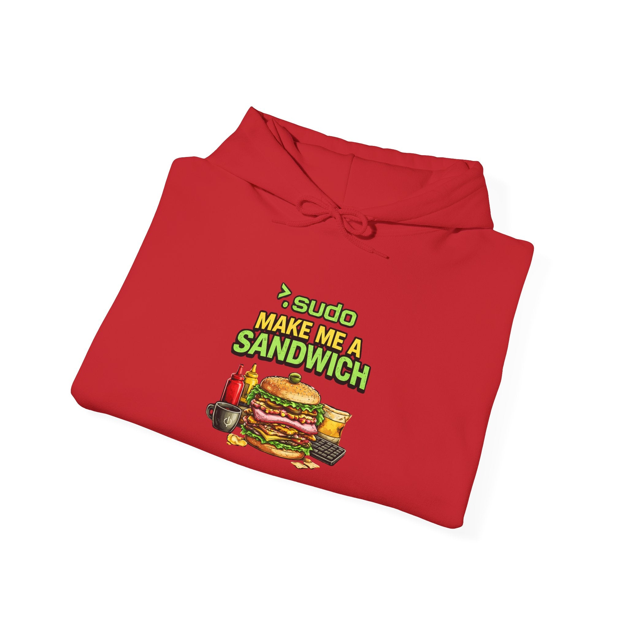 ">.Sudo Make Me A Sandwich" IT Humor Unisex Heavy Blend™ Hoodie