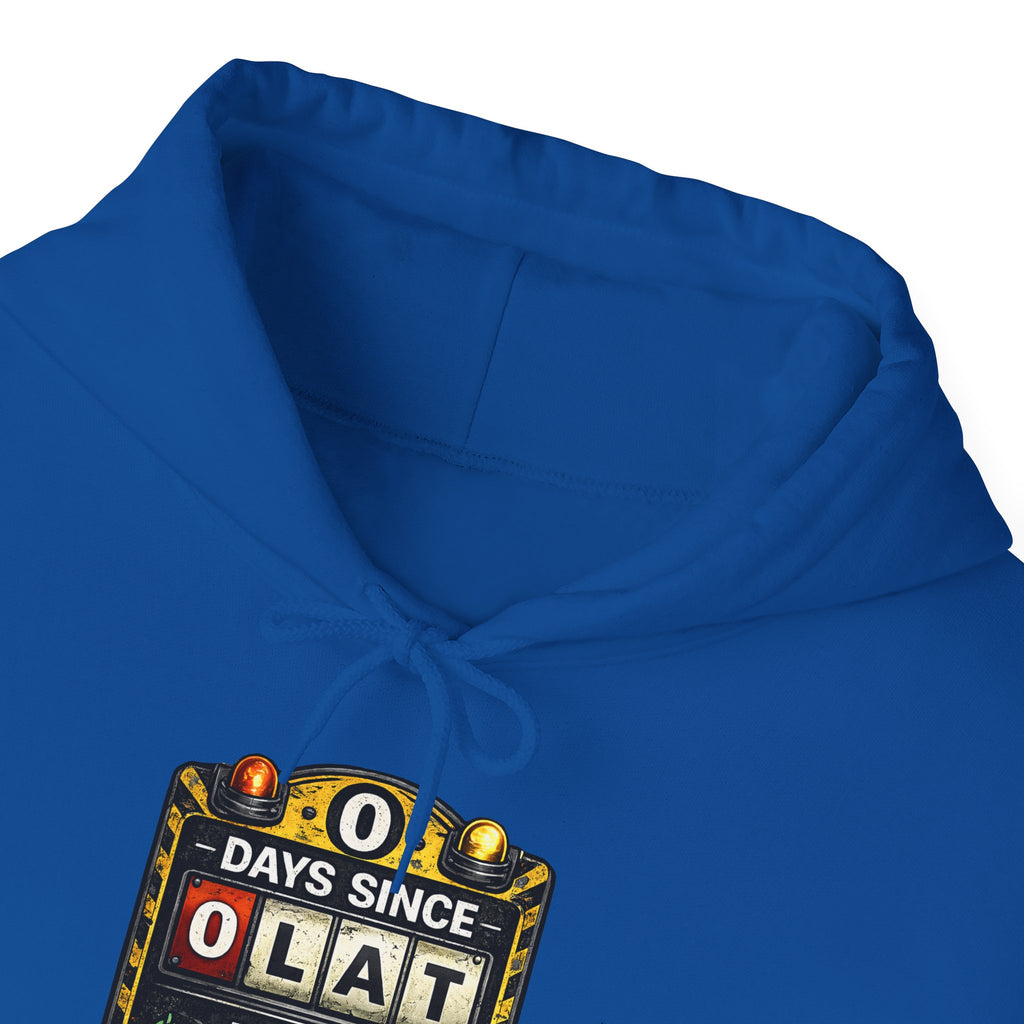 "0 Days Since Last IT Incident" Tech Humor Unisex Heavy Blend™ Hoodie