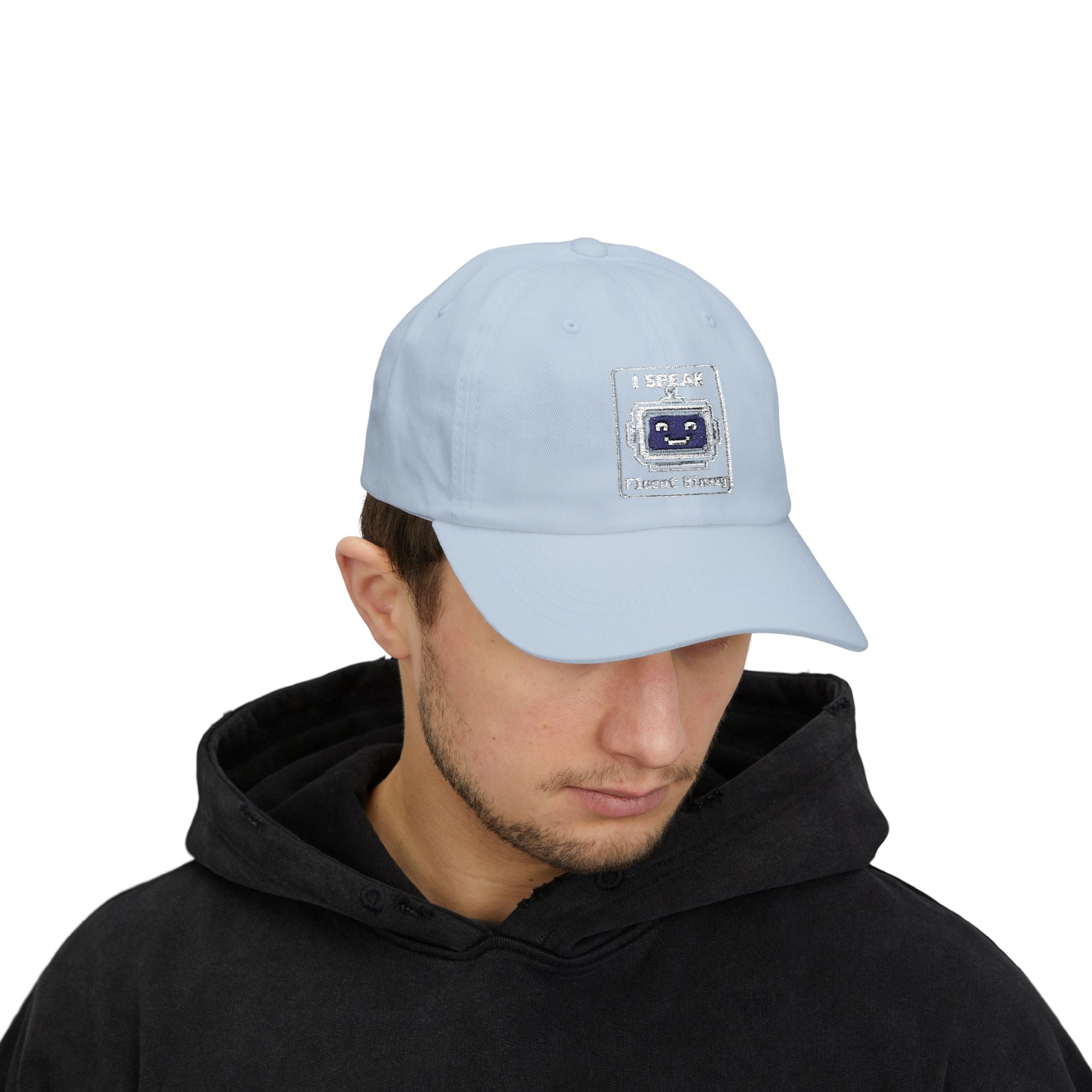 "I Speak Fluent Binary" Tech Humor Funny IT Baseball Hat/Cap