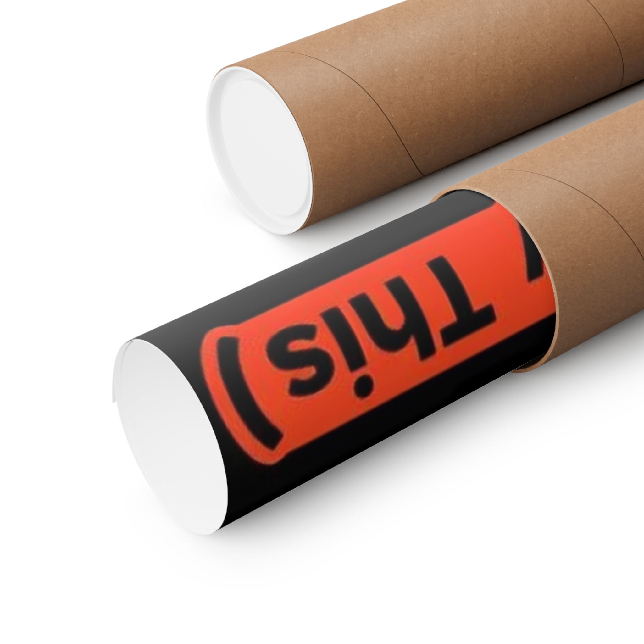 "rm -rf/ (Don't Try This)" Funny IT Tech Humor Matte Vertical Posters