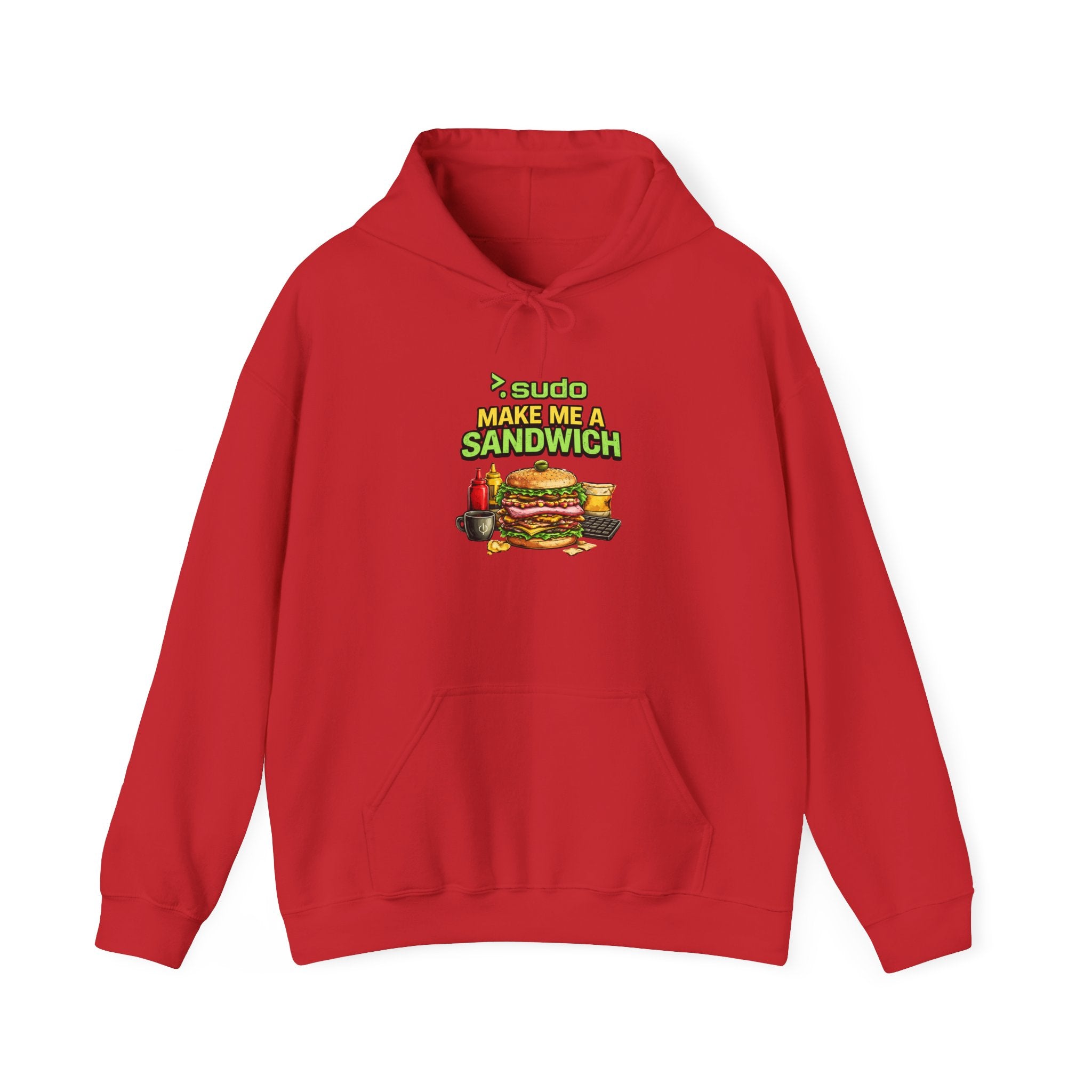 ">.Sudo Make Me A Sandwich" IT Humor Unisex Heavy Blend™ Hoodie