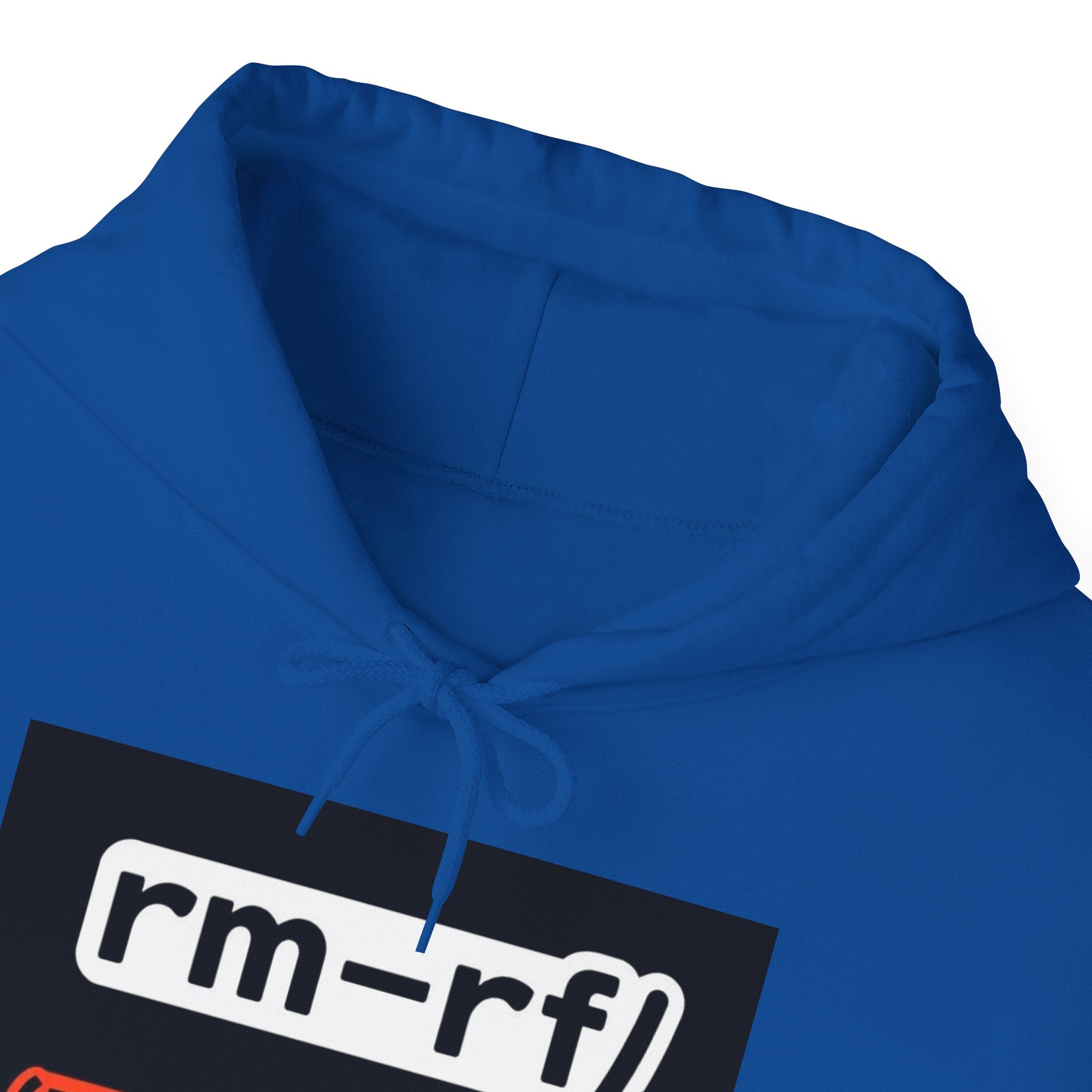 "rm–rf/ (Don't Try This)" — Funny Linux/Devops Command Hoodie
