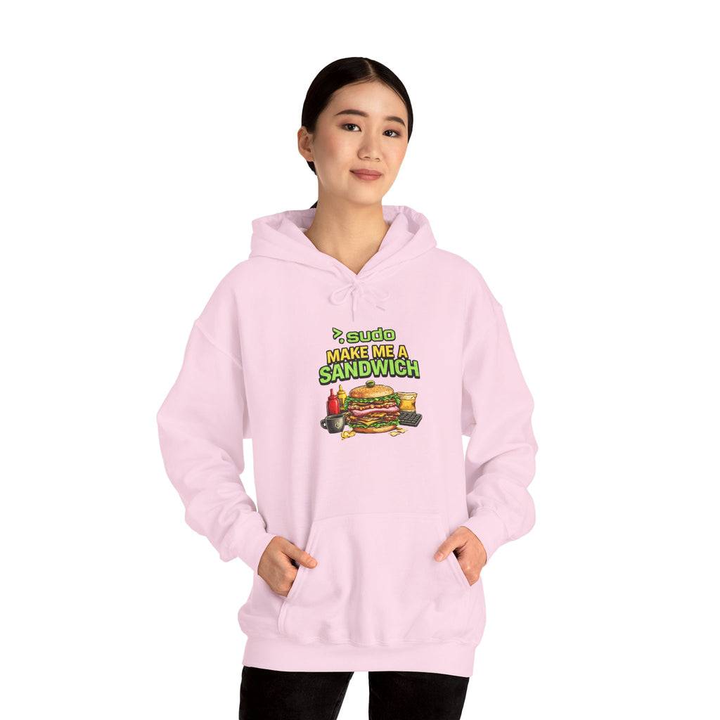 ">.Sudo Make Me A Sandwich" IT Humor Unisex Heavy Blend™ Hoodie