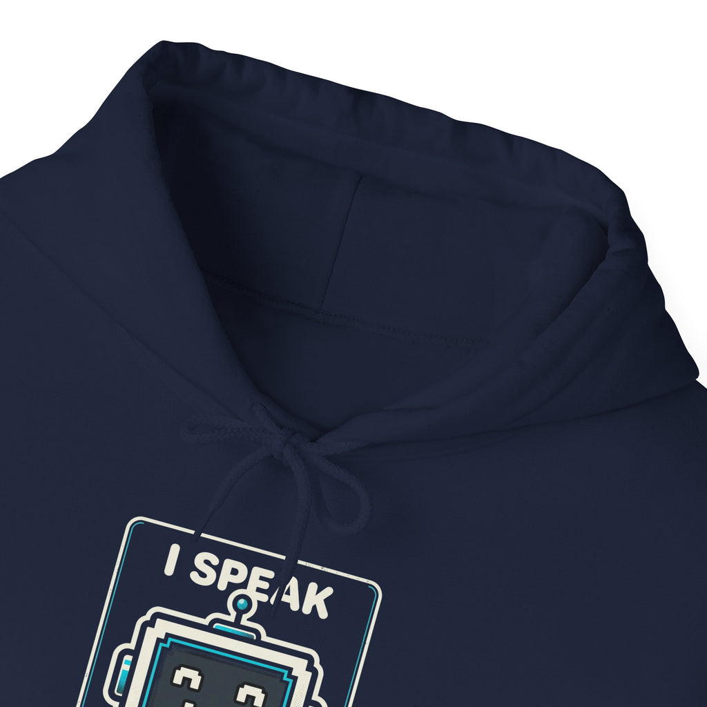 "I Speak Fluent Binary" Funny IT Programmer Humor Hoodie