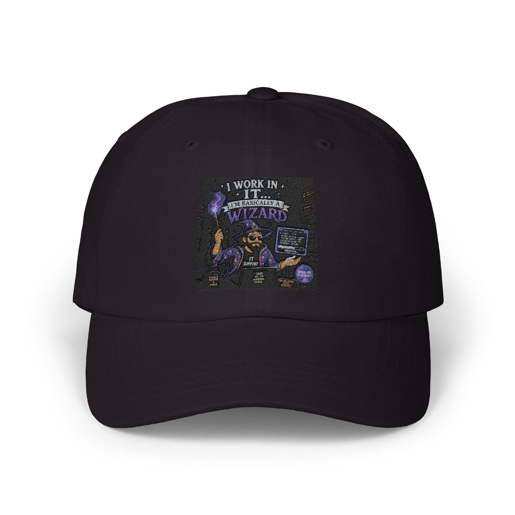 I Work In Technology Wizard Cap | Classic Baseball Hat