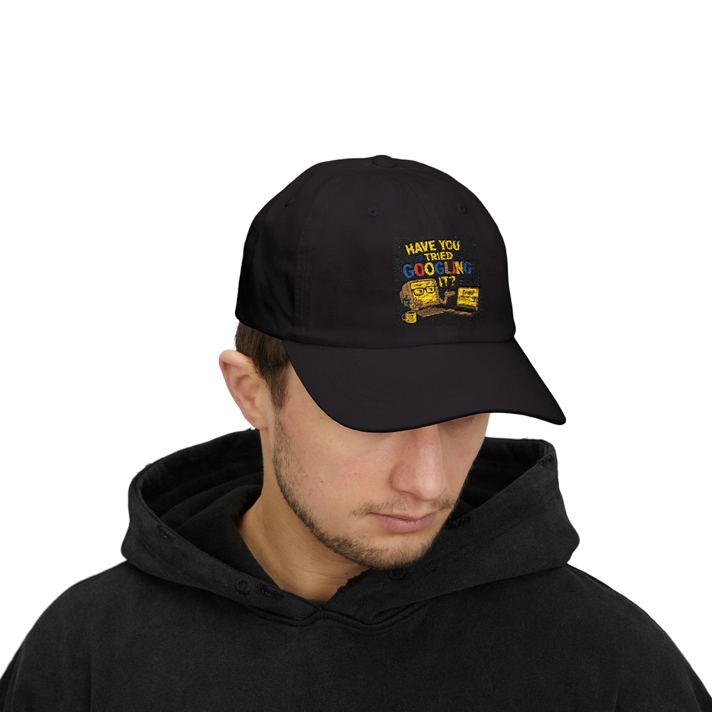 Dad Cap — "Have You Tried Googling It?" Vintage Computer Patch Hat