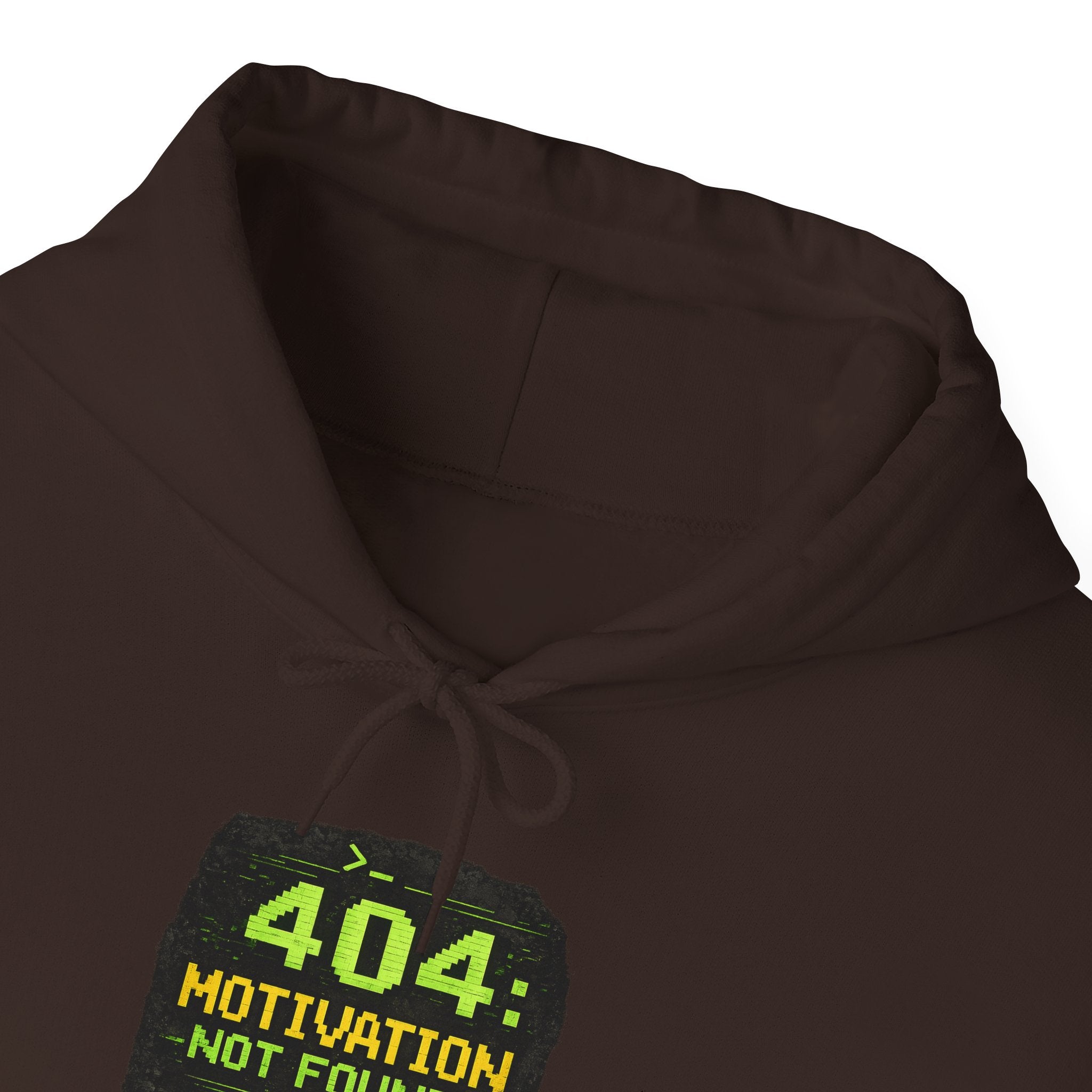 "Error 404 Motivation Not Found" IT Humor Unisex Heavy Blend™ Hoodie