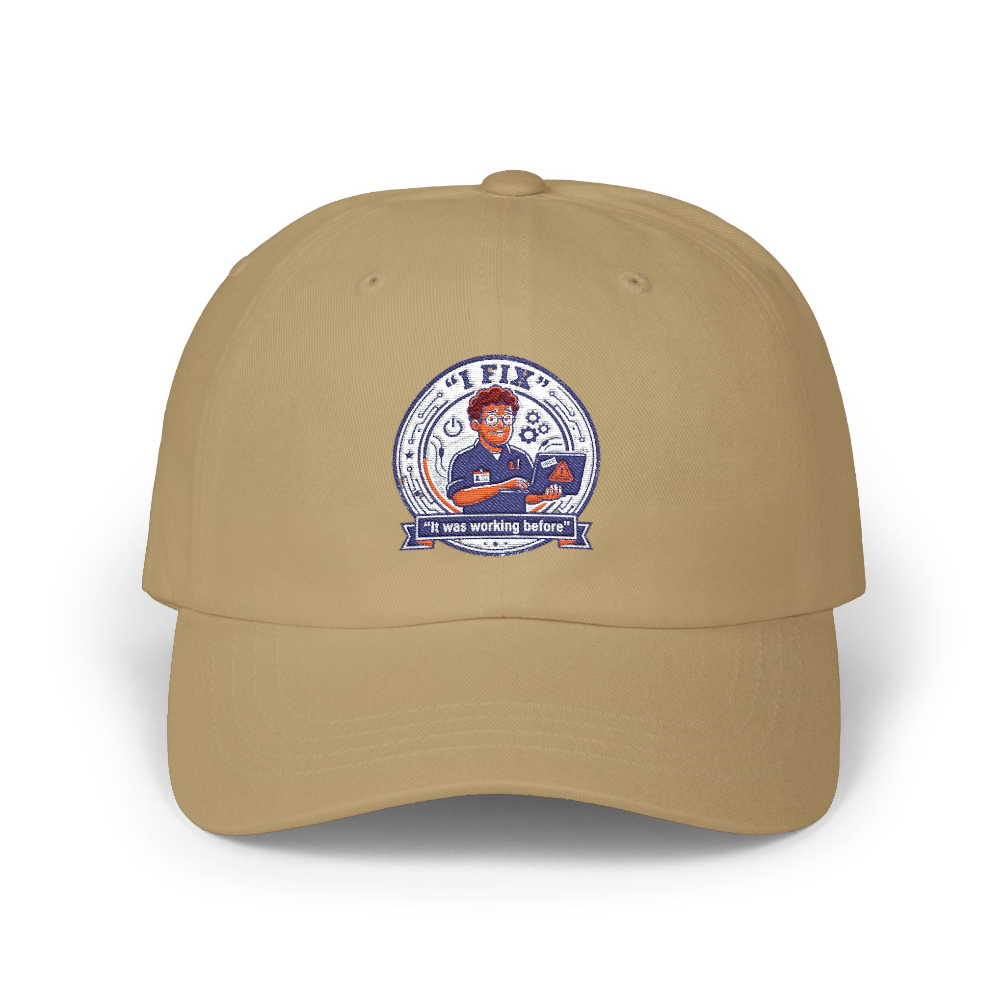 "I Fix: It Worked Before" Tech Humor Funny IT Baseball Hat/Cap