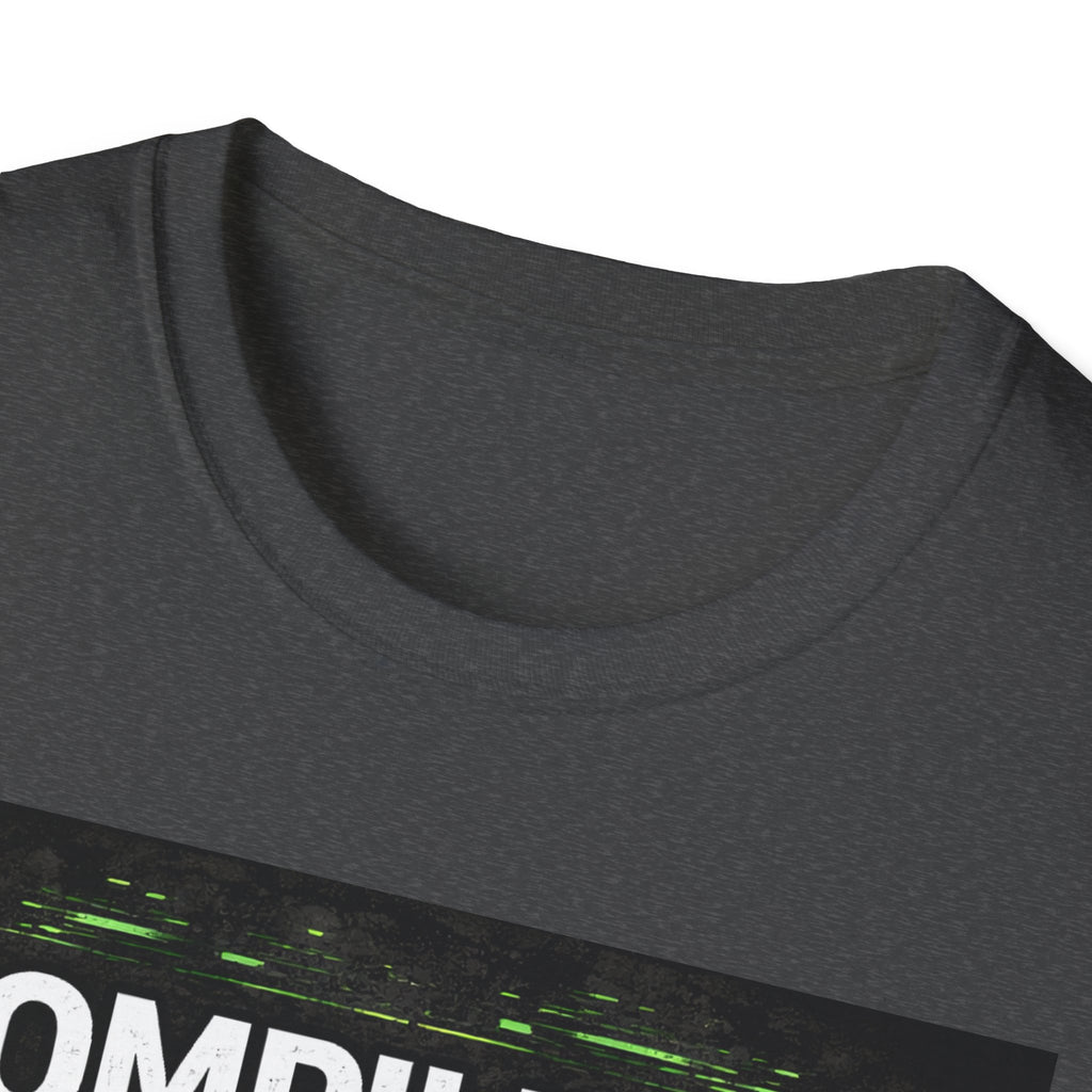 "Compiling... Please Wait" Programmer Loading Graphic Tee Funny IT Tech Humor T-Shirt