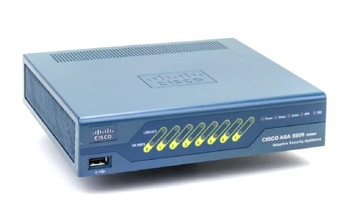 OEM Cisco ASA5505-K9 Security Appliance with Integrated 8-Port Ethernet Switch