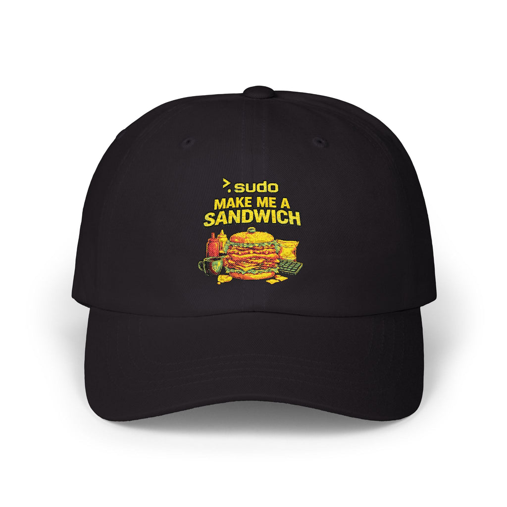">. Sudo Make Me A Sandwich" Tech Humor Funny IT Baseball Hat/Cap