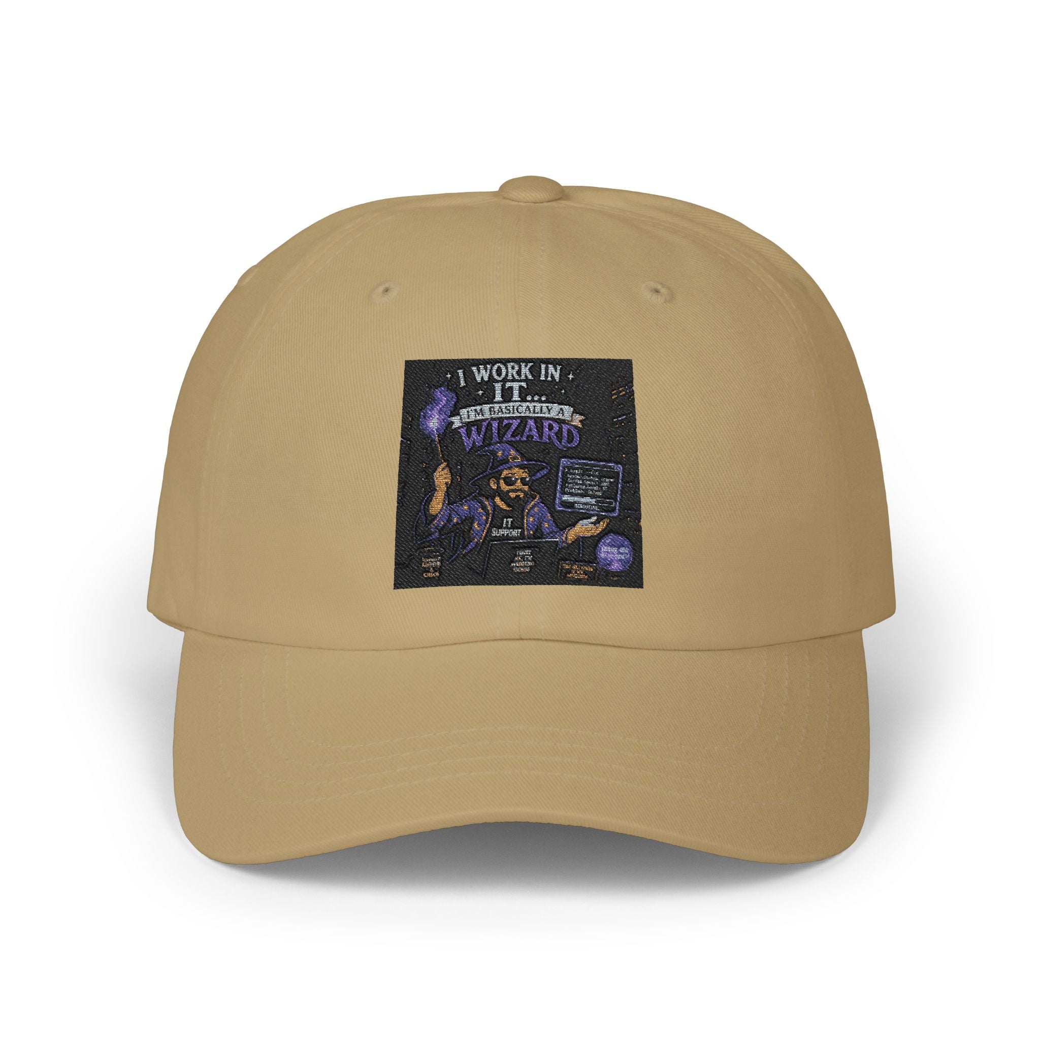 I Work In Technology Wizard Cap | Classic Baseball Hat
